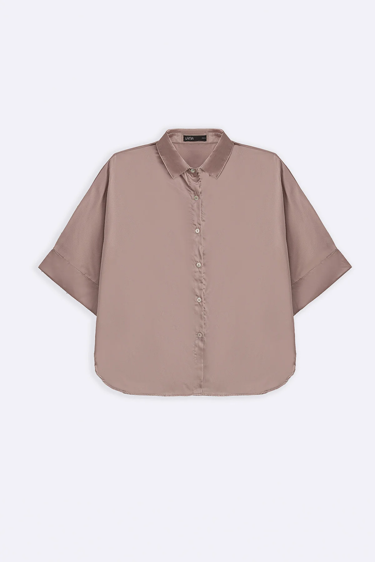 EVENING SATIN BLOUSE - Image 3