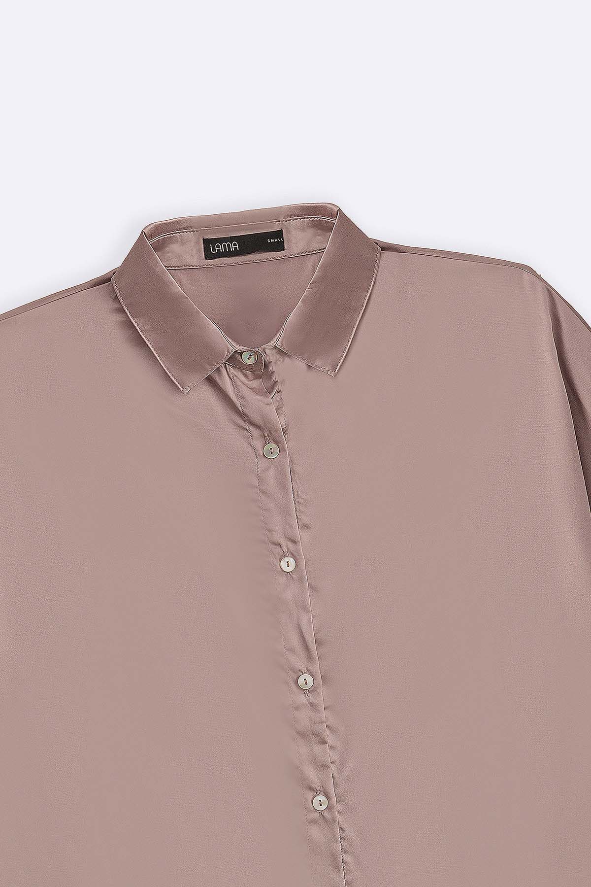 EVENING SATIN BLOUSE - Image 6