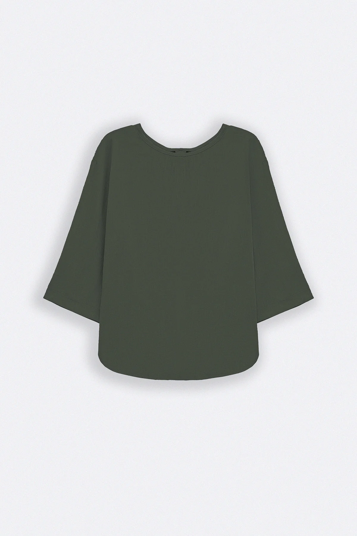 EVERYDAY BACK BUTTON BLOUSE - Image 3