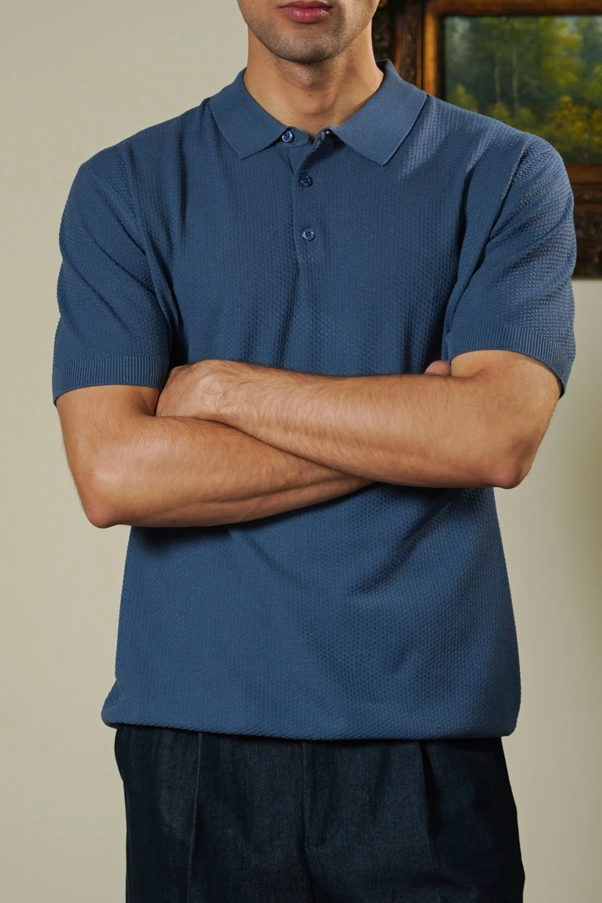 EVERYDAY KNIT POLO - Image 3