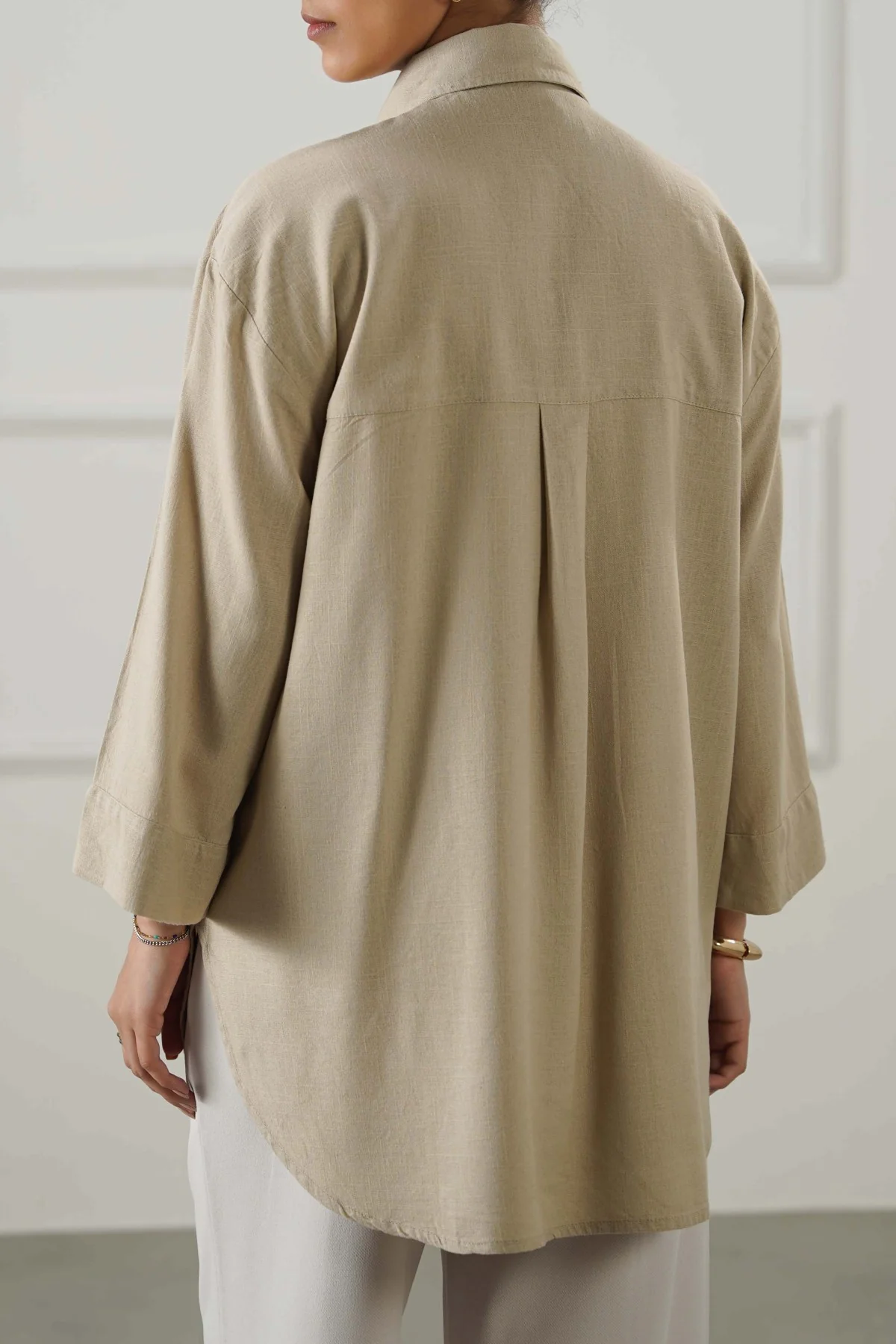 EVERYDAY LINEN BLEND SHIRT - Image 2