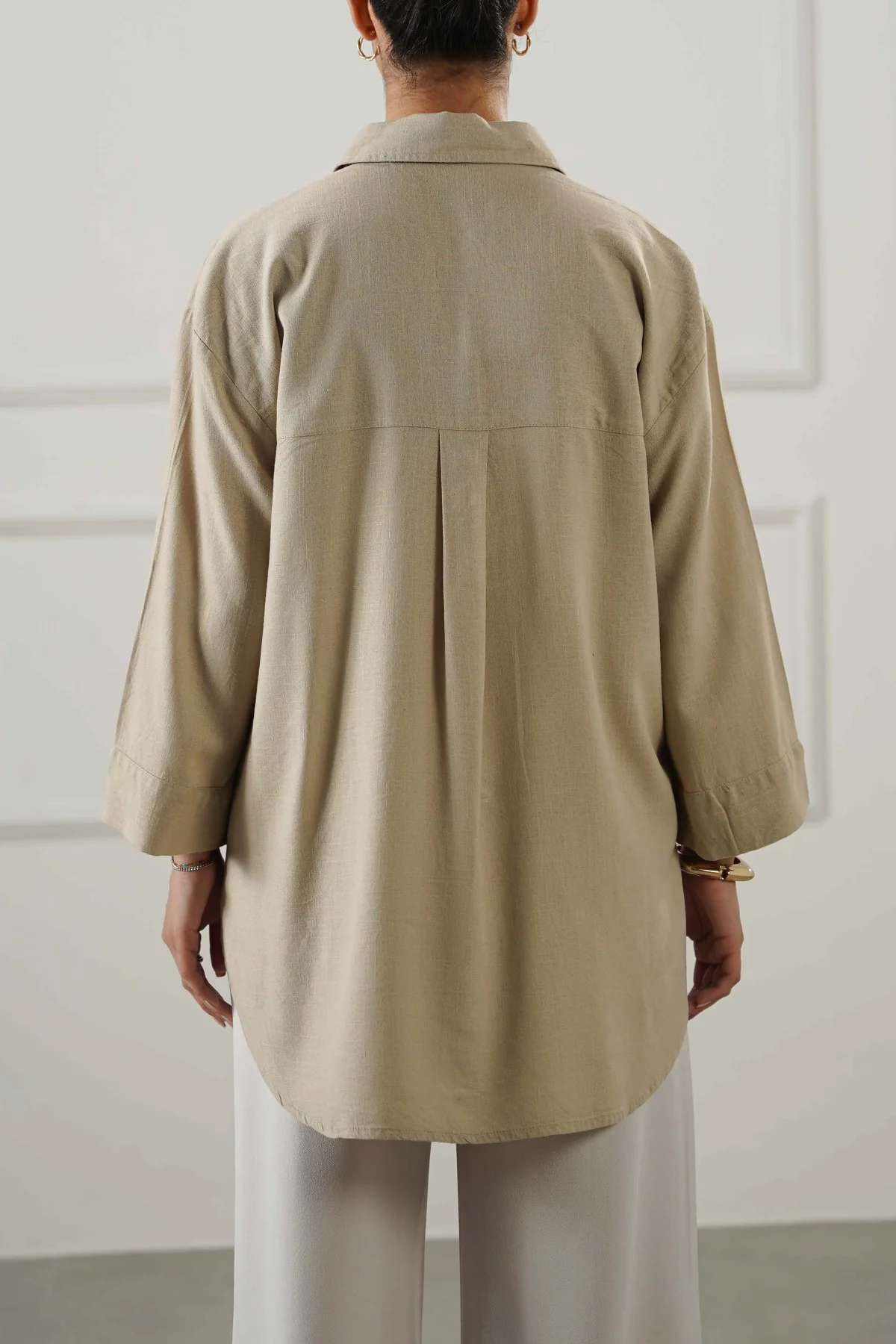 EVERYDAY LINEN BLEND SHIRT - Image 6