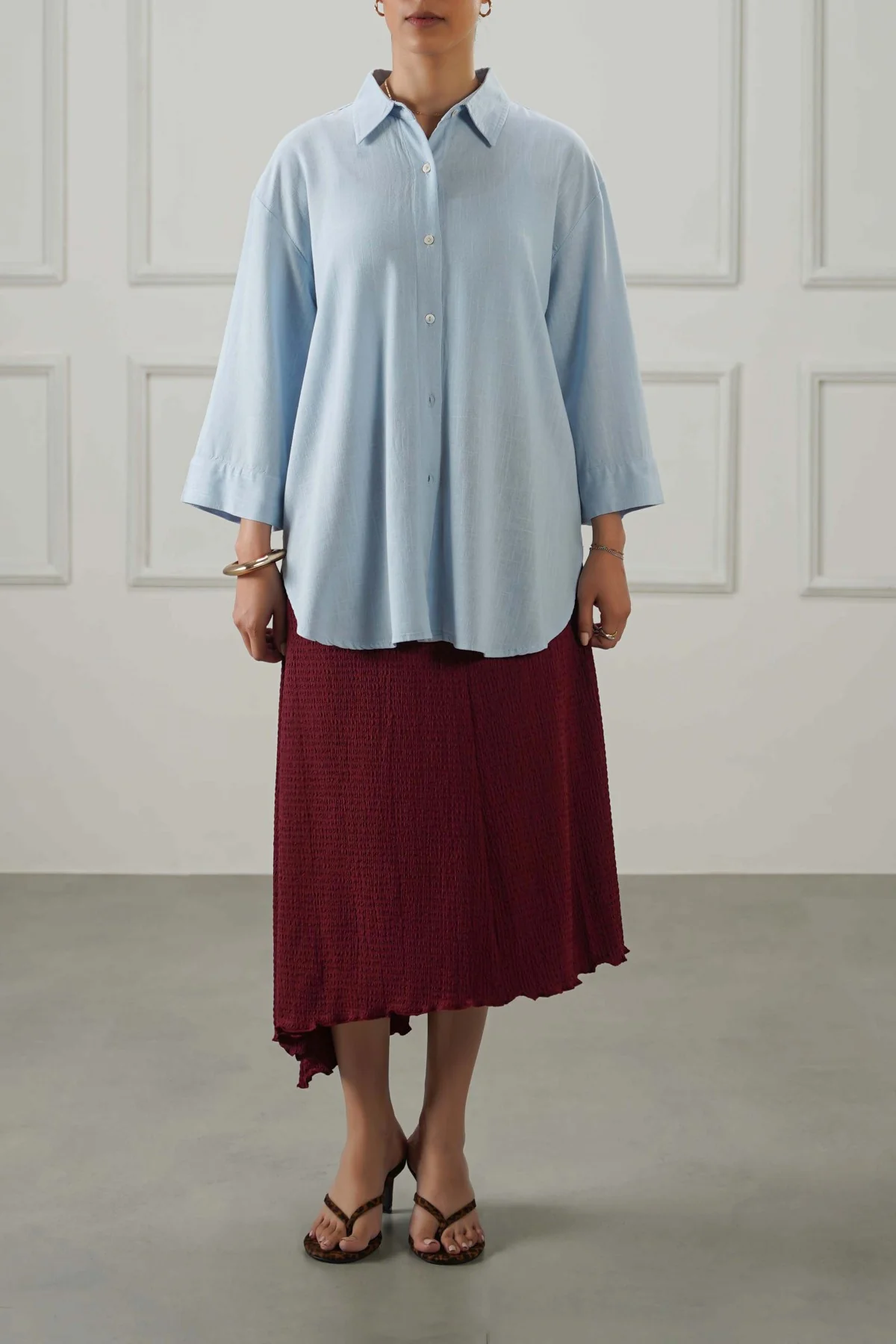 EVERYDAY LINEN BLEND SHIRT