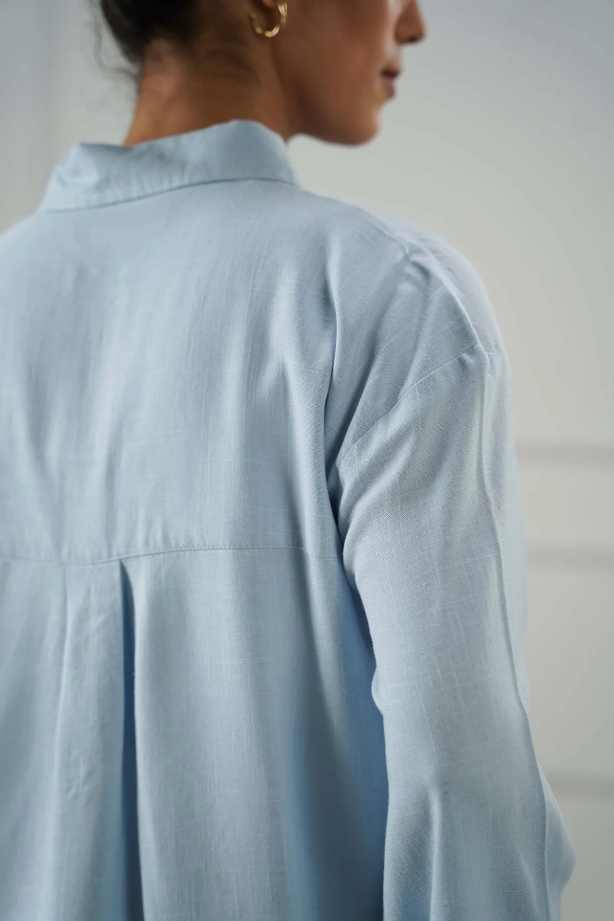 EVERYDAY LINEN BLEND SHIRT - Image 5