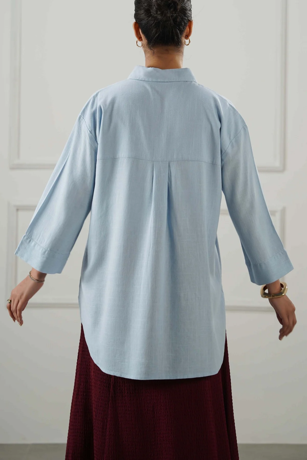 EVERYDAY LINEN BLEND SHIRT - Image 6