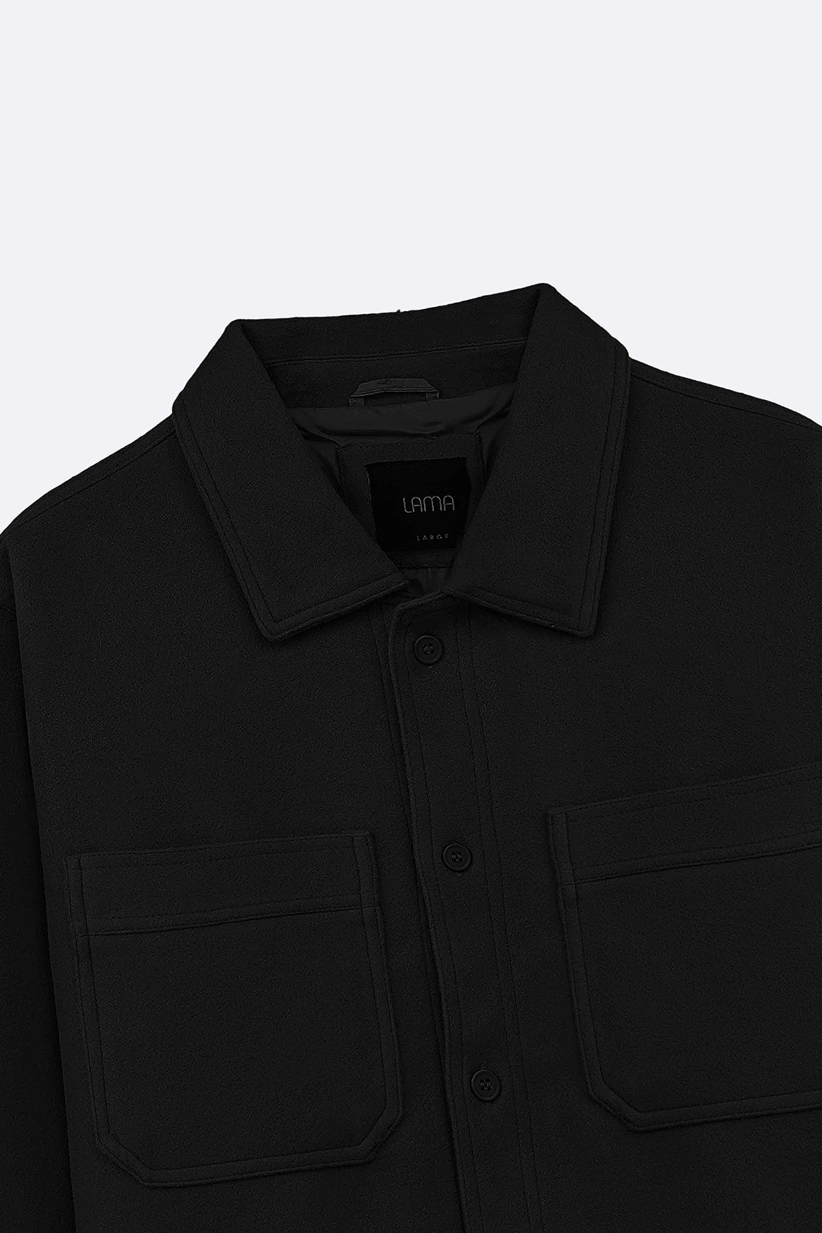 FAUX WOOL SHACKET - Image 2