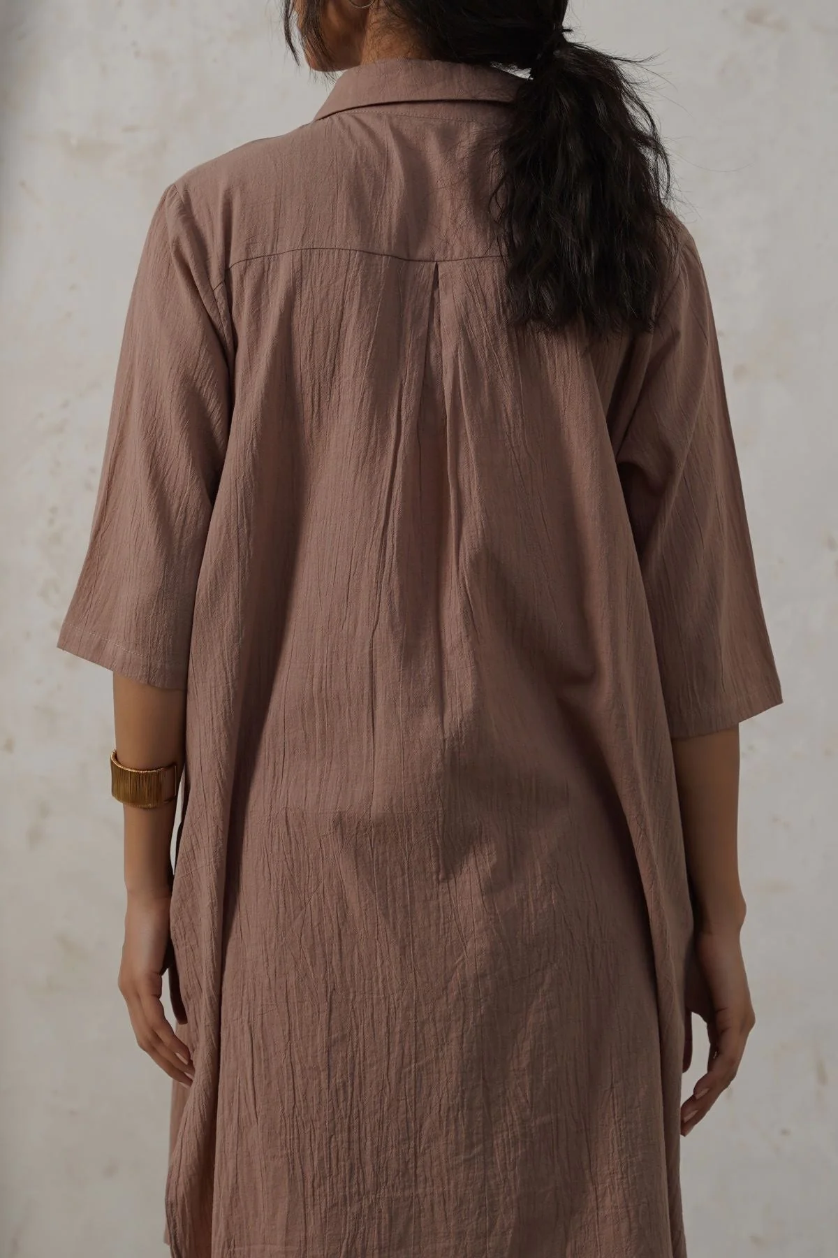 FEATHER COTTON KURTA-TUNIC - Image 5