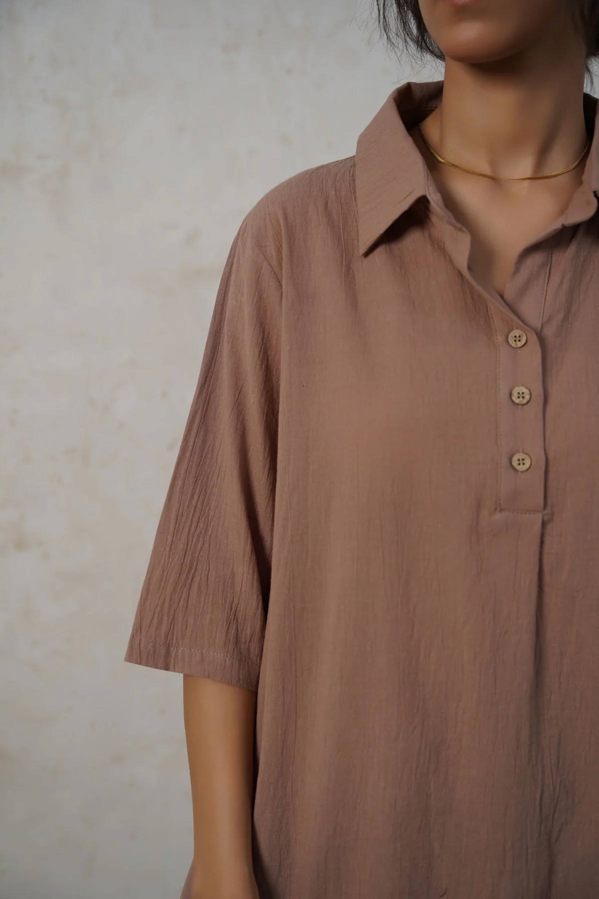 FEATHER COTTON KURTA-TUNIC - Image 6