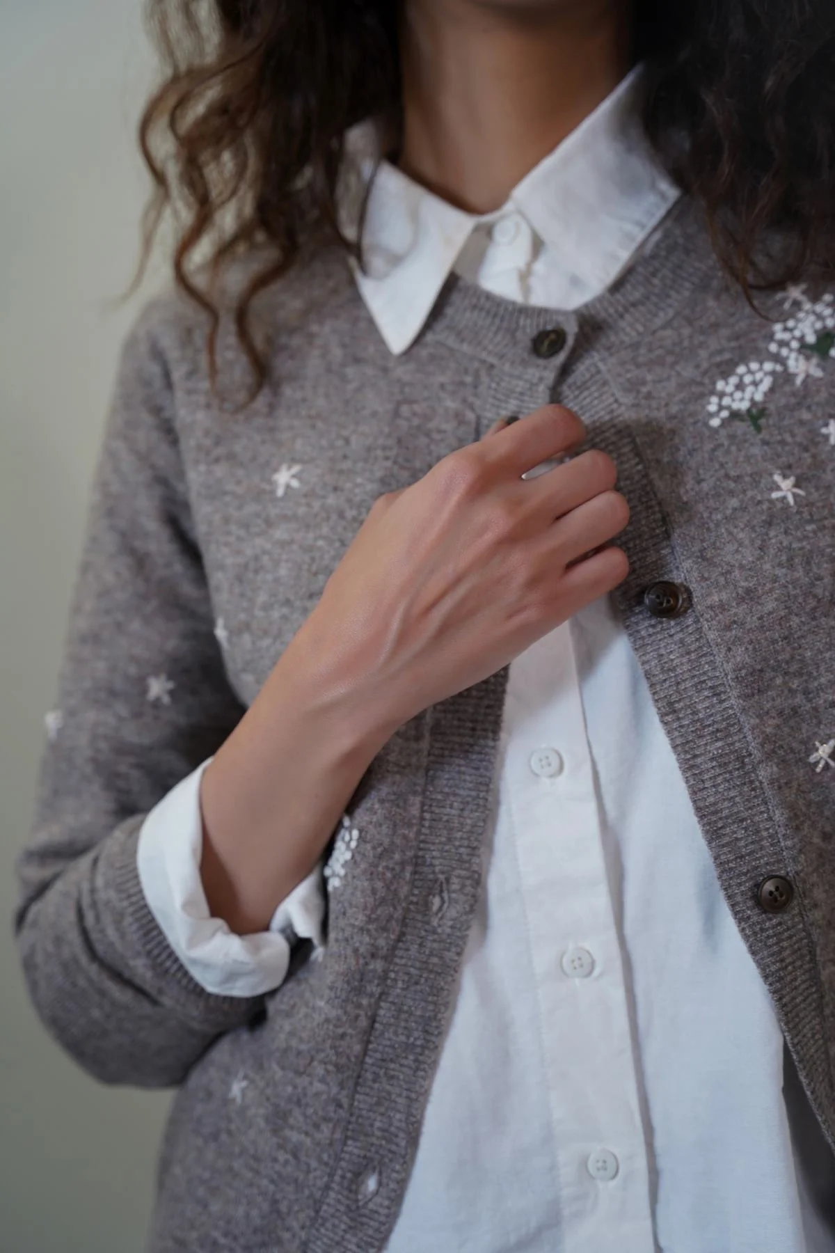 FEMME EMBROIDERED CARDIGAN - Image 6
