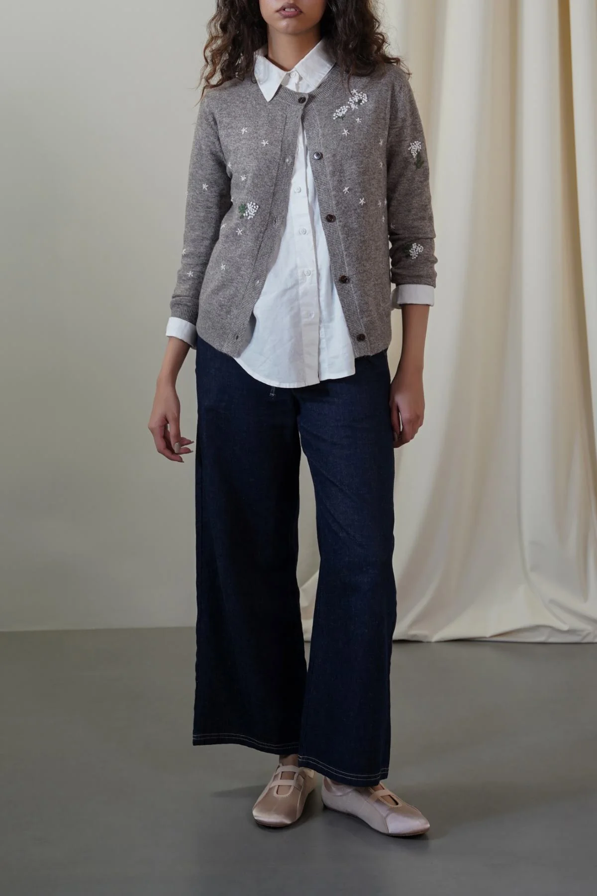FEMME EMBROIDERED CARDIGAN - Image 7