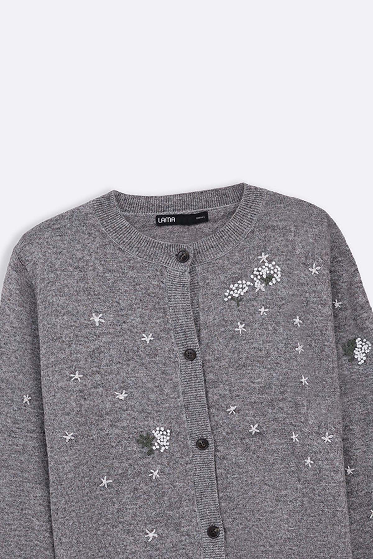 FEMME EMBROIDERED CARDIGAN - Image 8