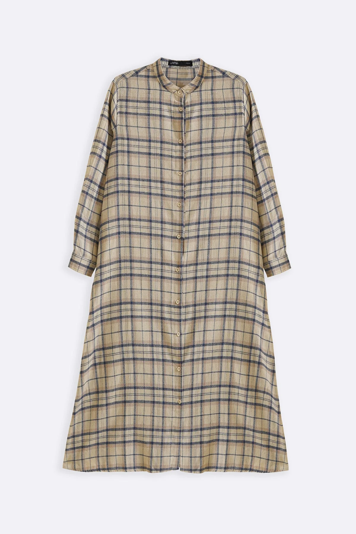 FLANNEL SHIRT DRESS - Image 7