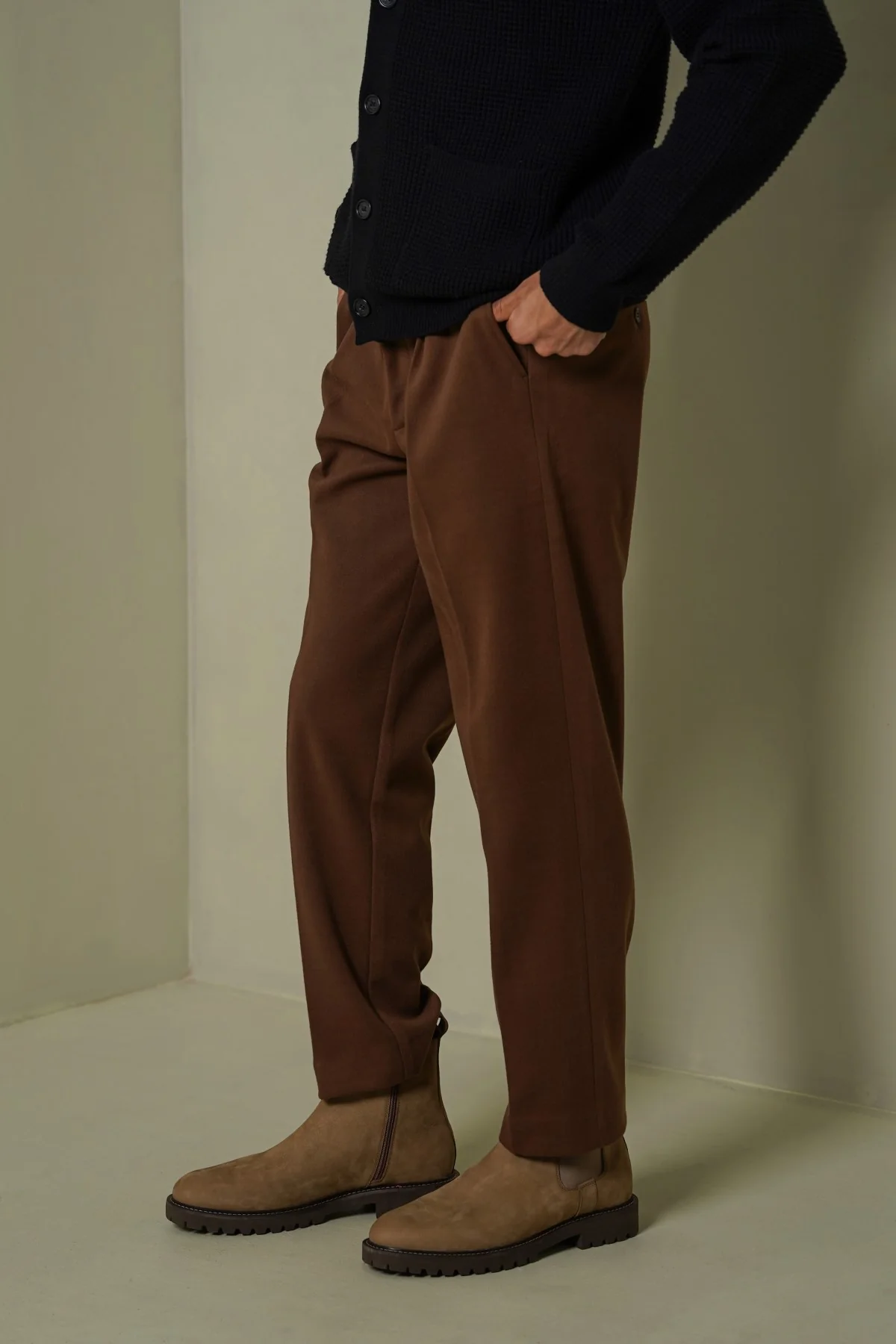 FLANNEL TAILORED PANTS - Image 3