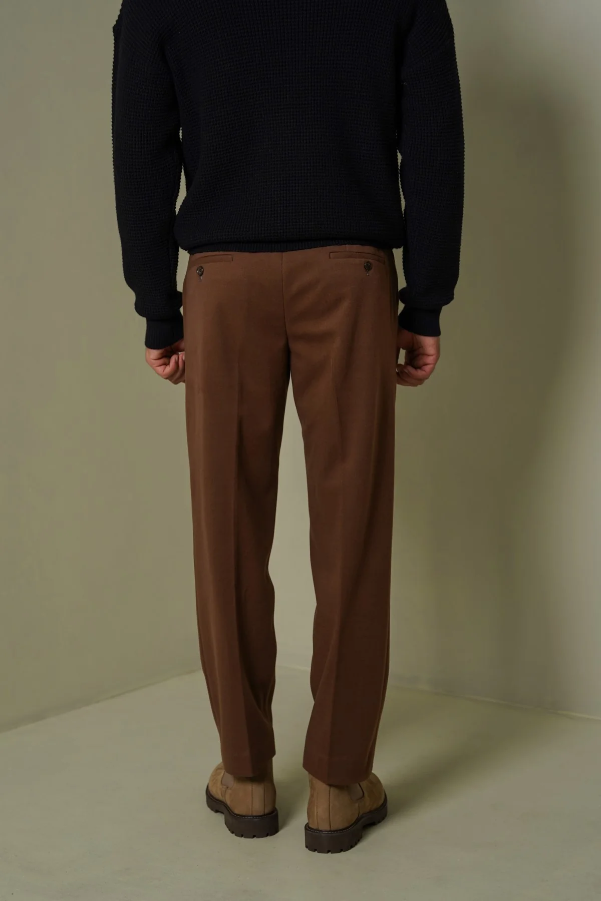 FLANNEL TAILORED PANTS - Image 4