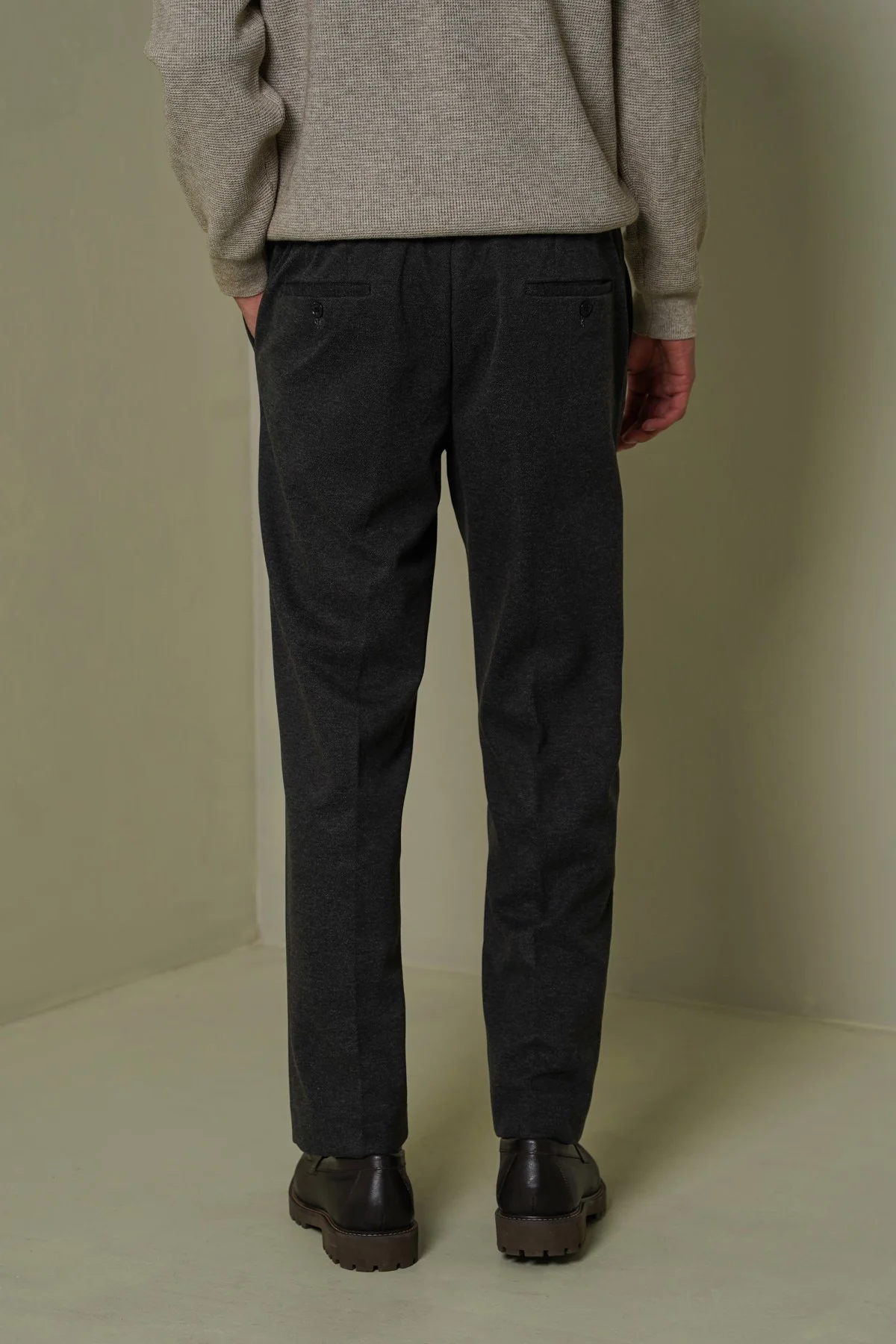FLANNEL TAILORED PANTS - Image 4
