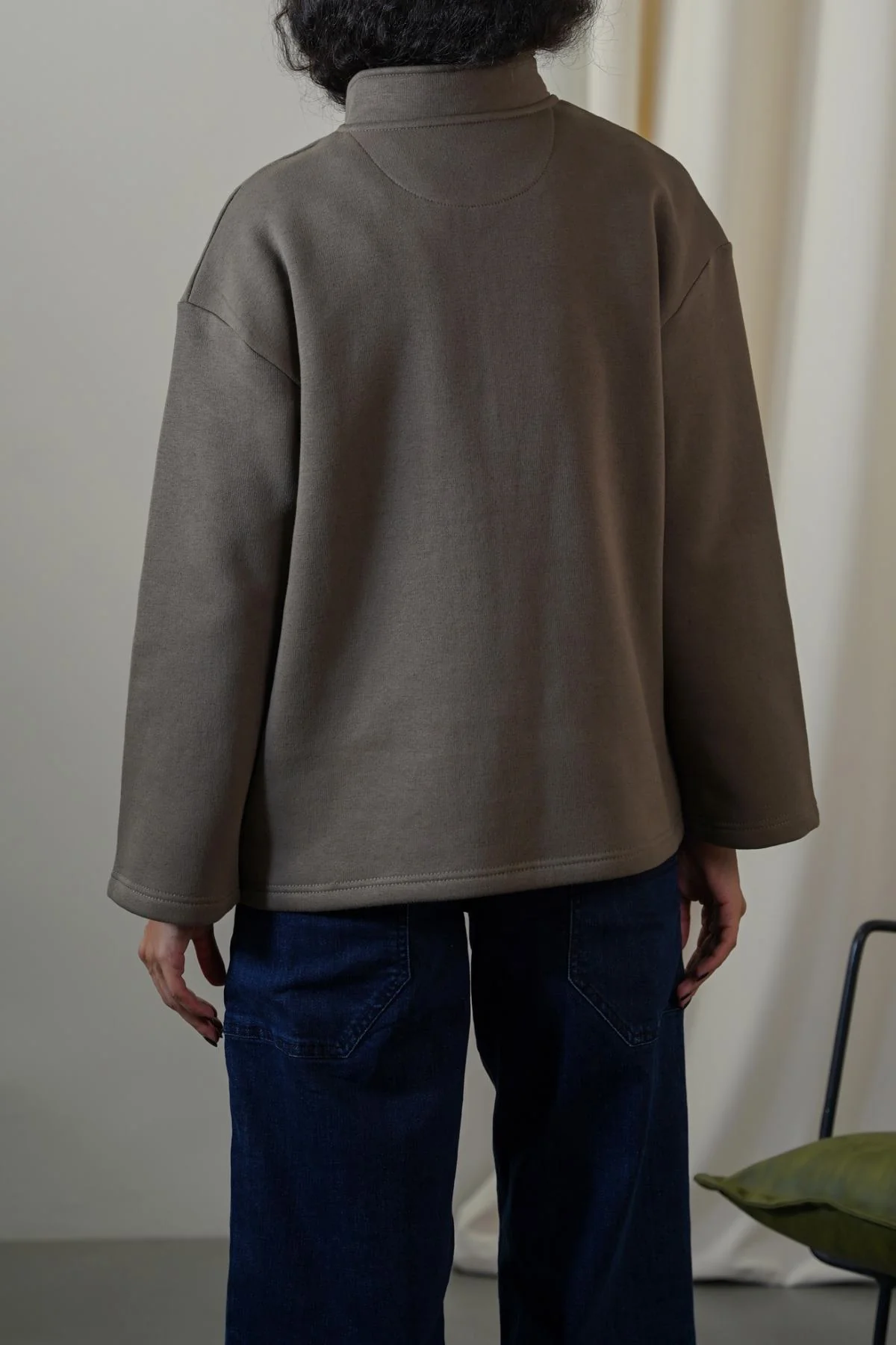 FLEECE COCOON JACKET - Image 7