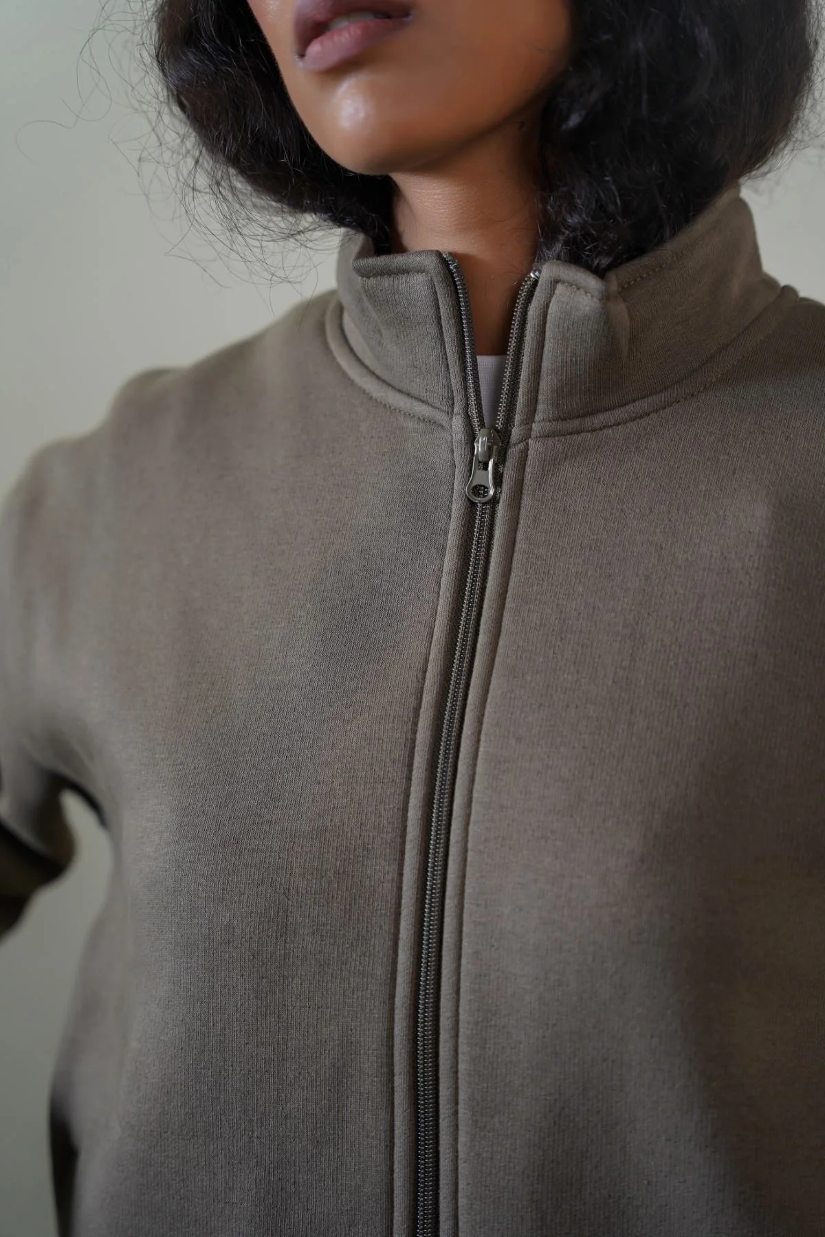 FLEECE COCOON JACKET - Image 8