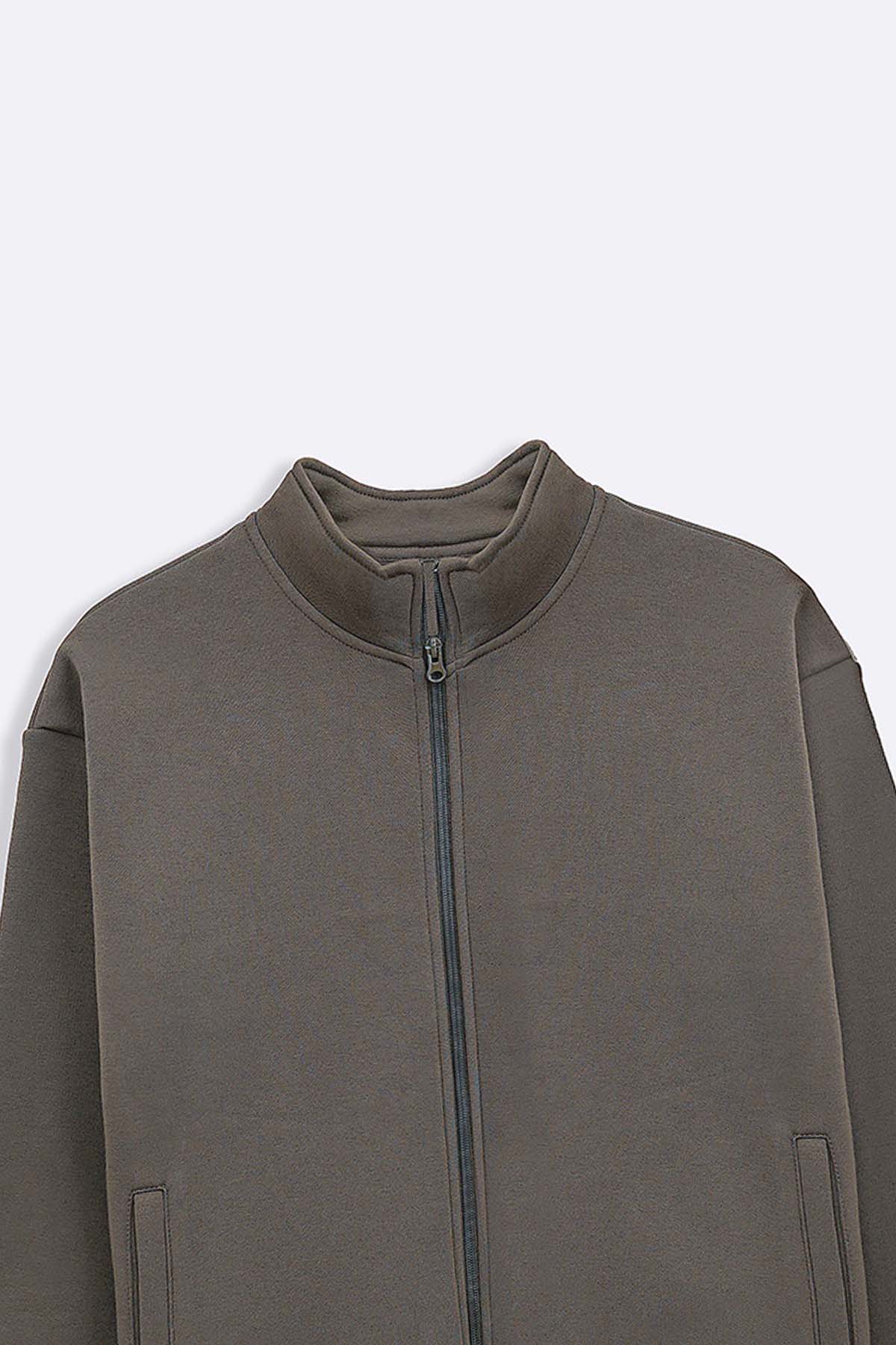 FLEECE COCOON JACKET - Image 9