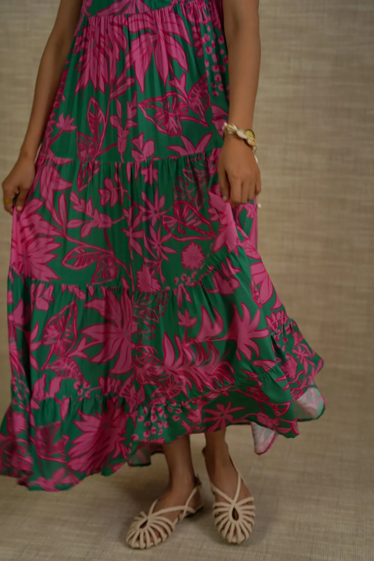 FLORA TIERED DRESS - Image 4
