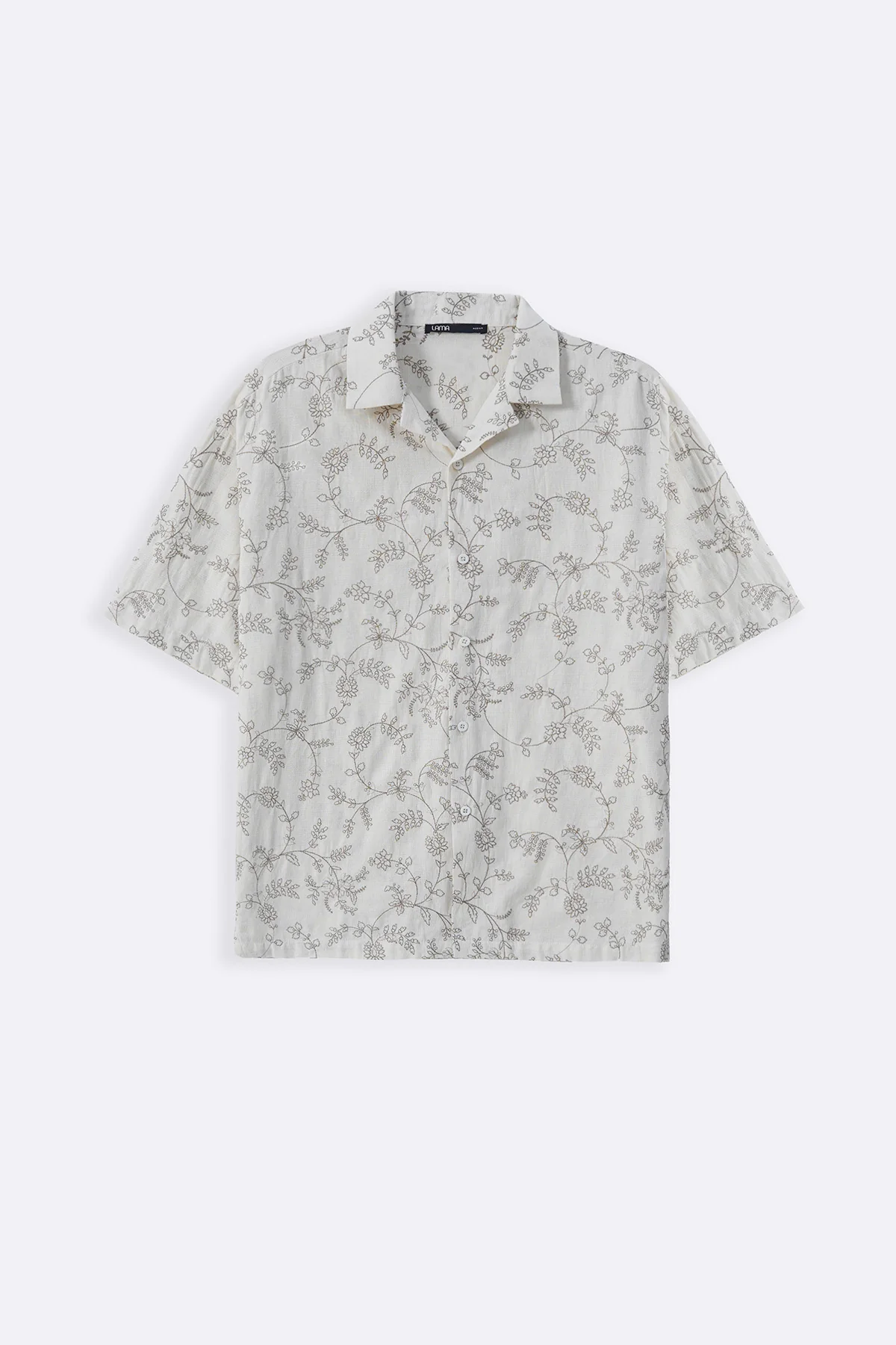 FLORAL EMBROIDERED SHIRT - Image 2