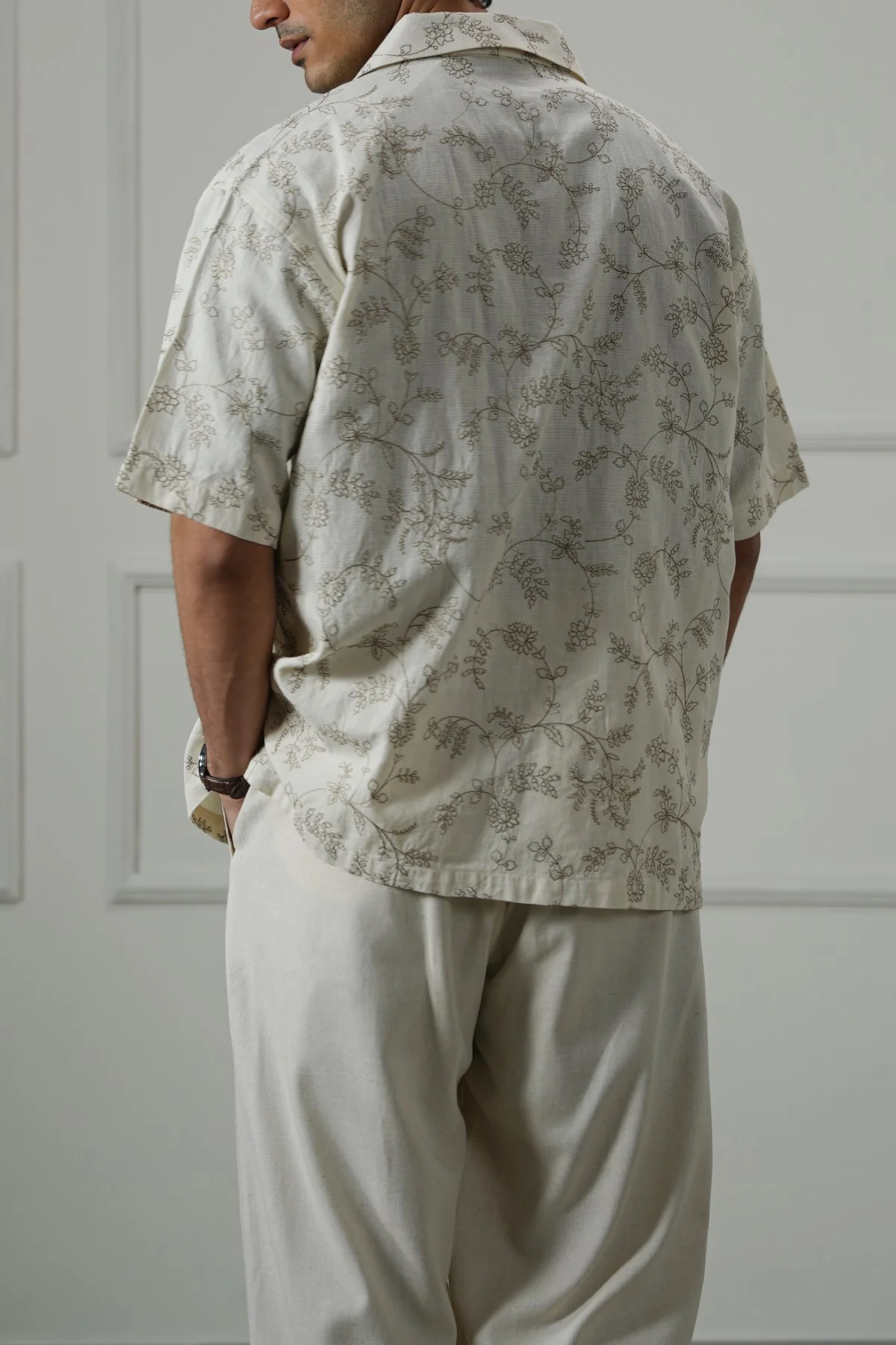 FLORAL EMBROIDERED SHIRT - Image 5