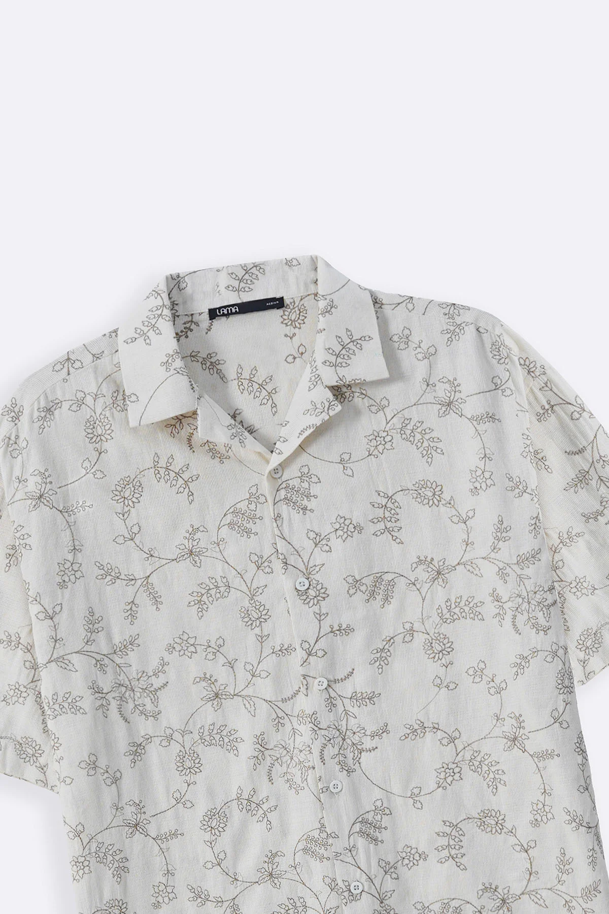 FLORAL EMBROIDERED SHIRT - Image 7