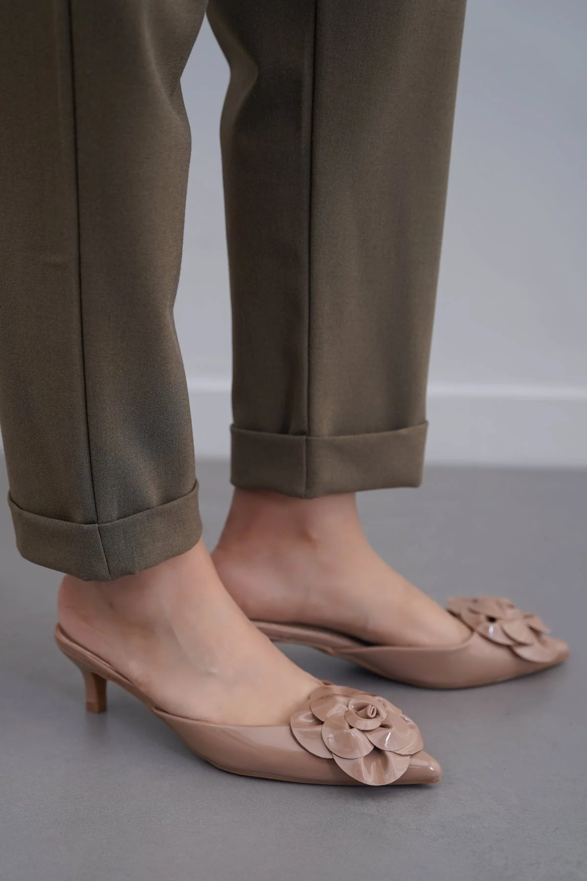 FLOWER MINI HEELS - Image 3