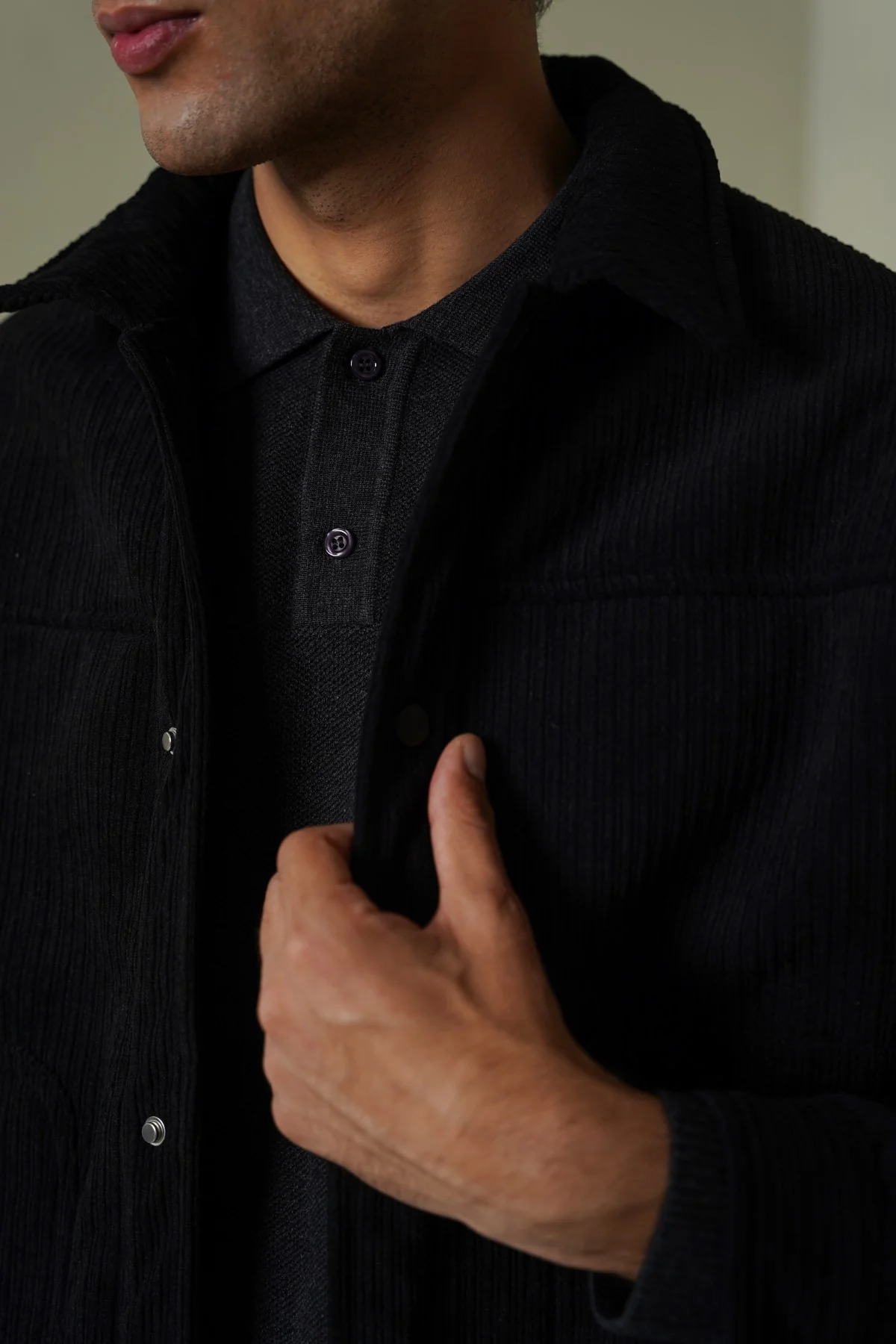 FUR-LINED CORDUROY JACKET - Image 2