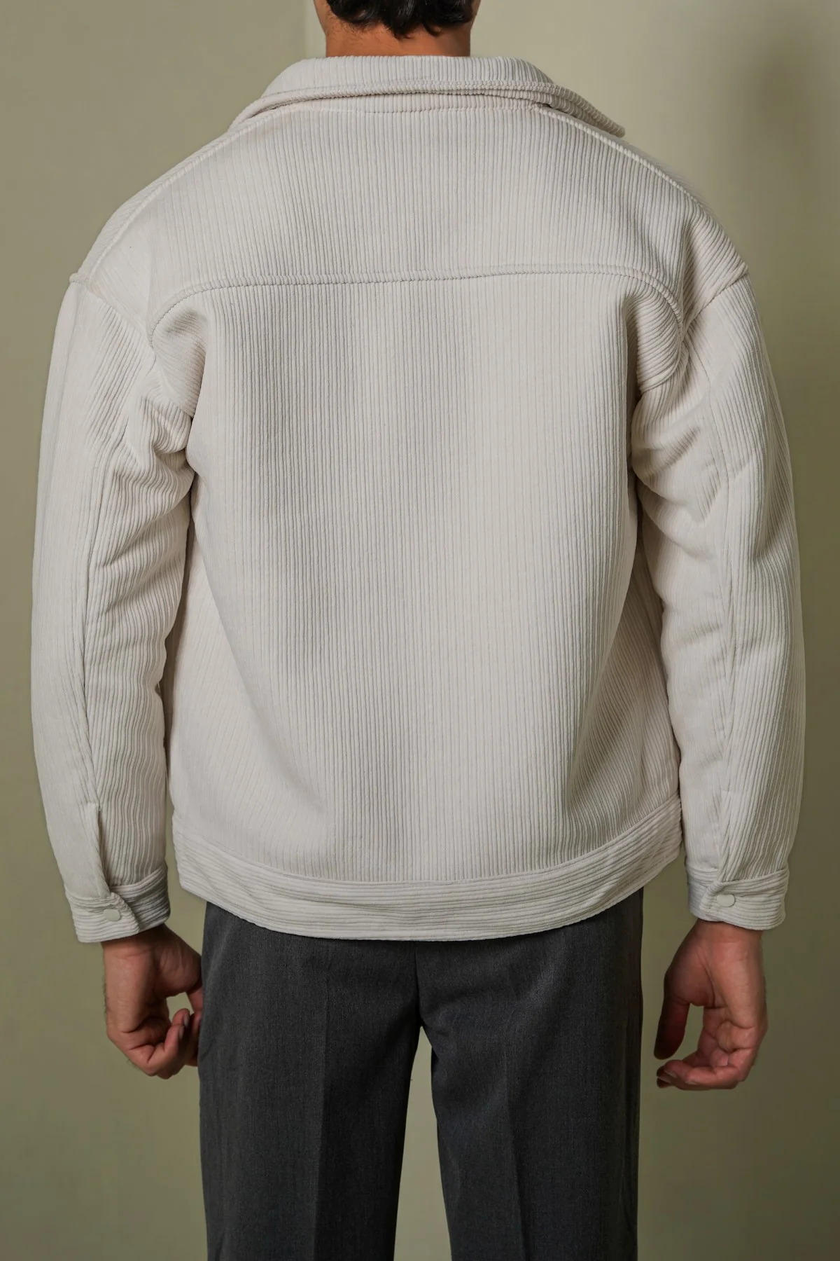 FUR-LINED CORDUROY JACKET - Image 5