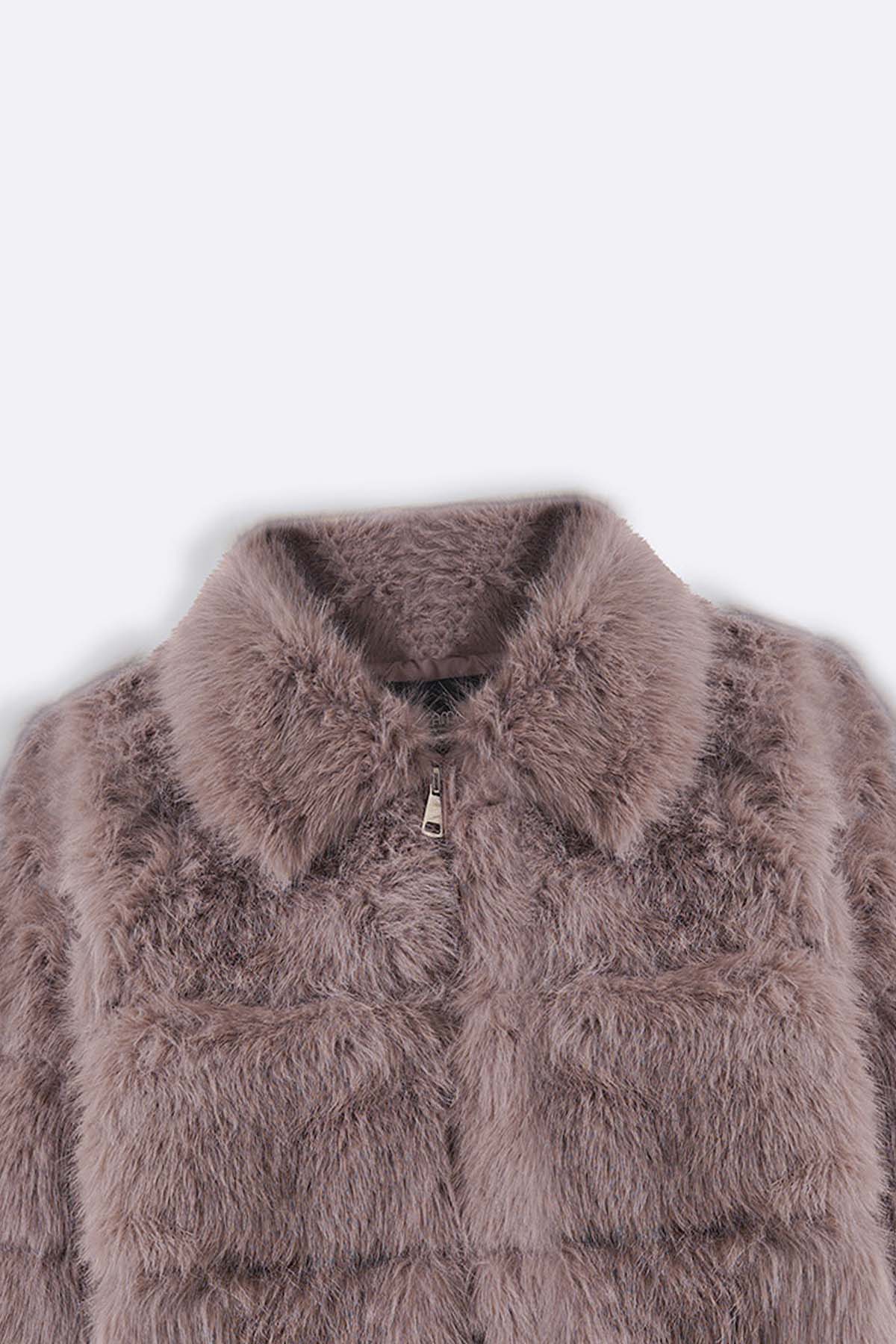 FUR ZIPPER JACKET - Image 2