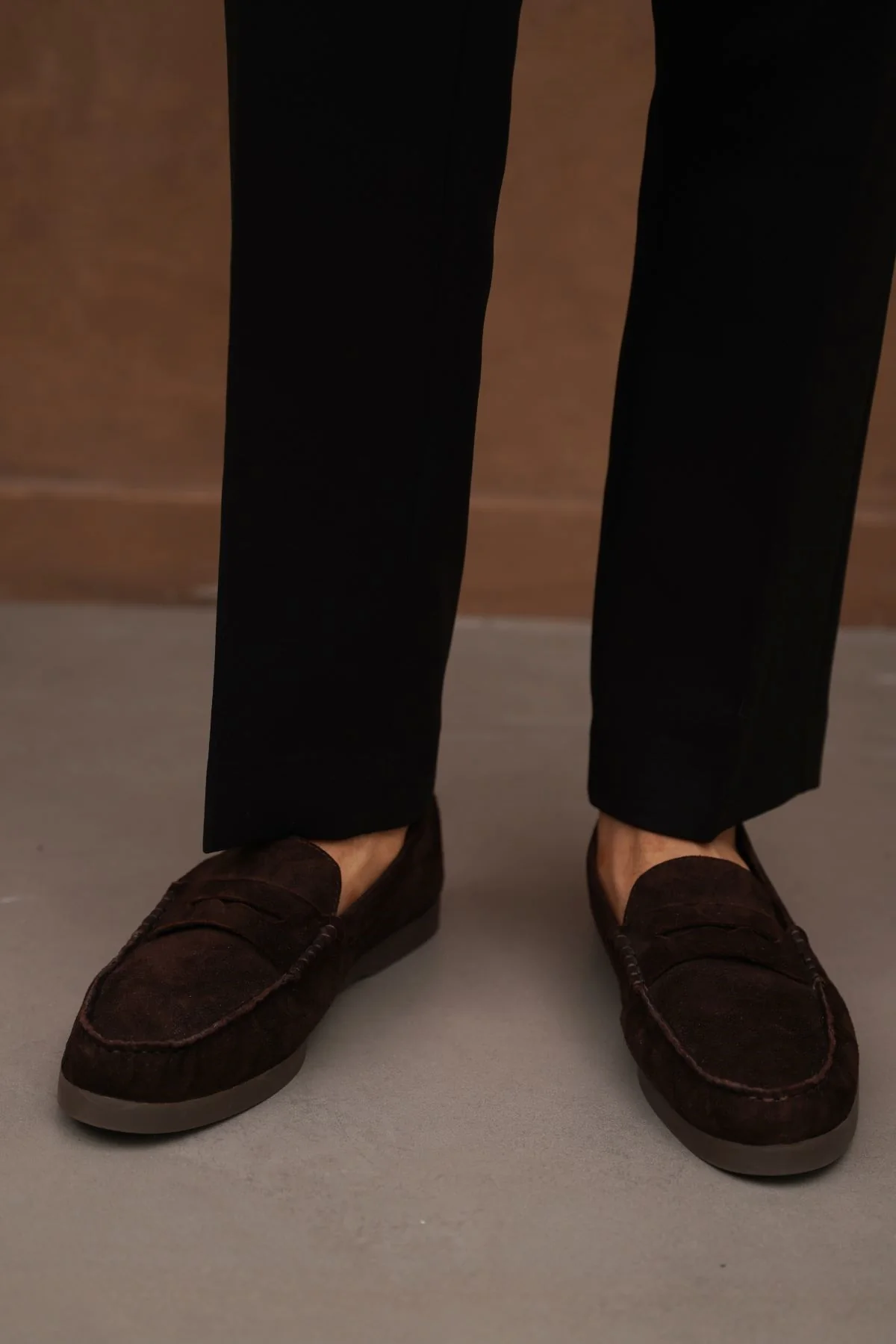 GOAT SUEDE LEATHER LOAFERS - Image 4