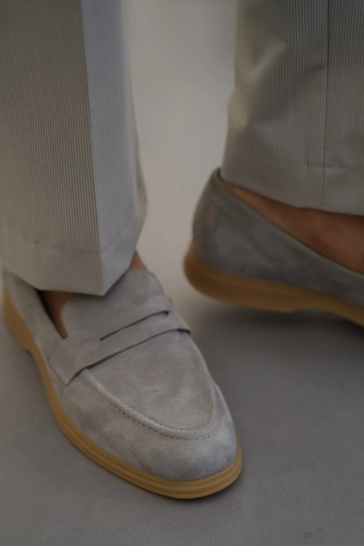 GOAT SUEDE PENNY LOAFERS - Image 4