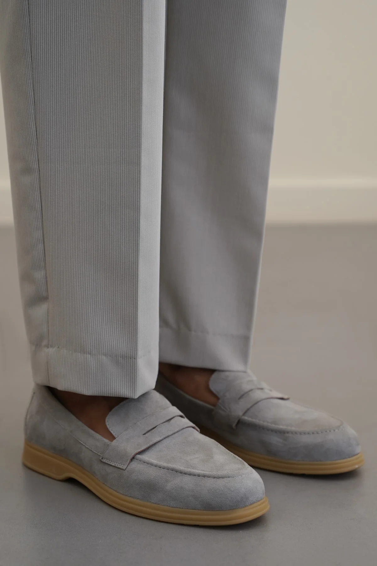 GOAT SUEDE PENNY LOAFERS - Image 5