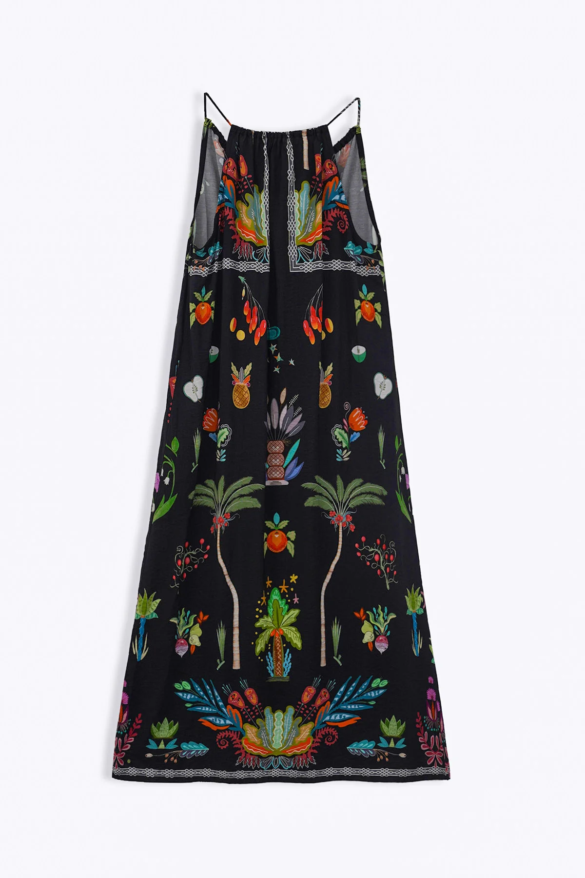 GREEN APPLE HALTER DRESS - Image 2