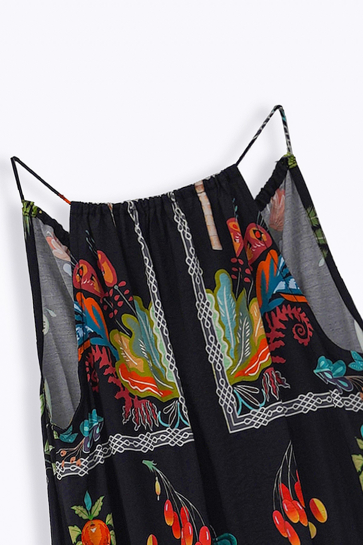 GREEN APPLE HALTER DRESS - Image 4