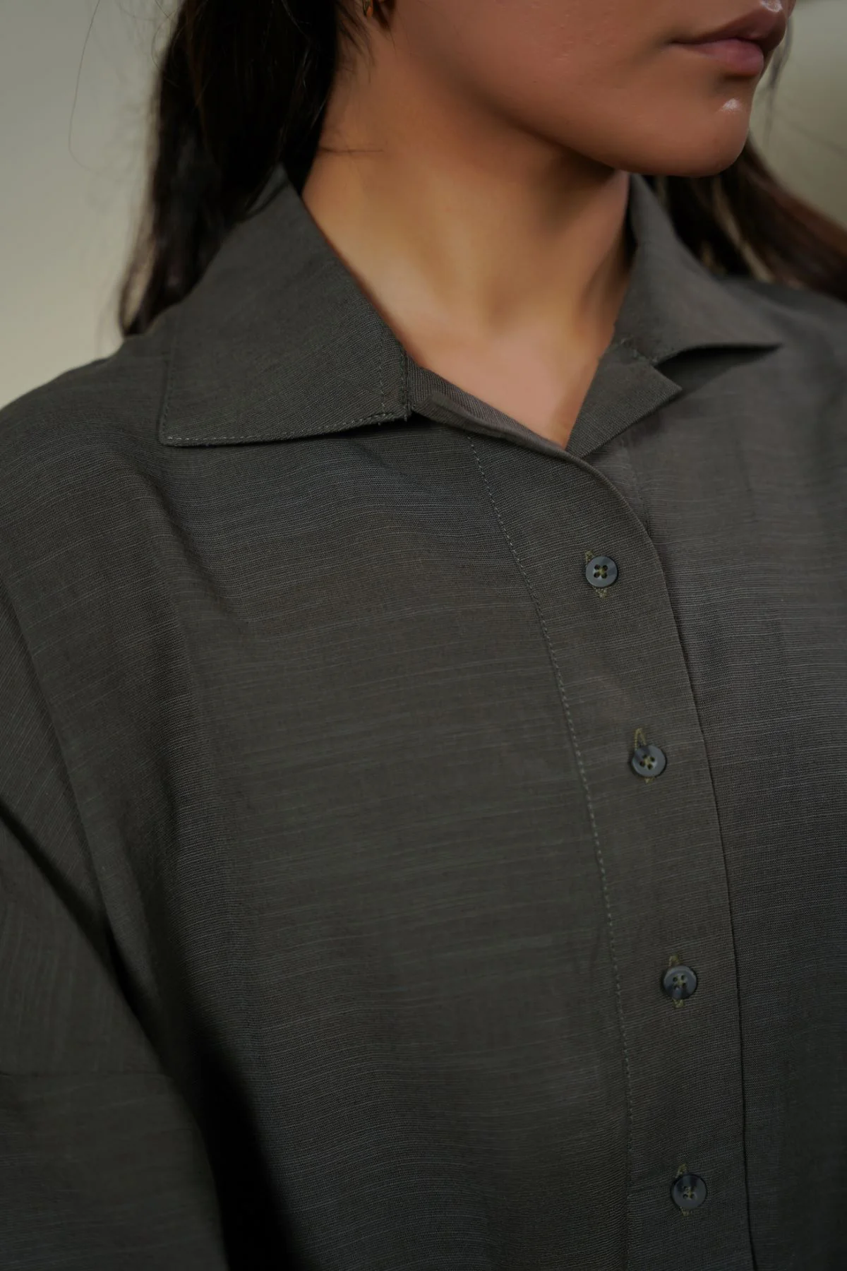 HALF-BUTTON SUMMER SHIRT - Image 4