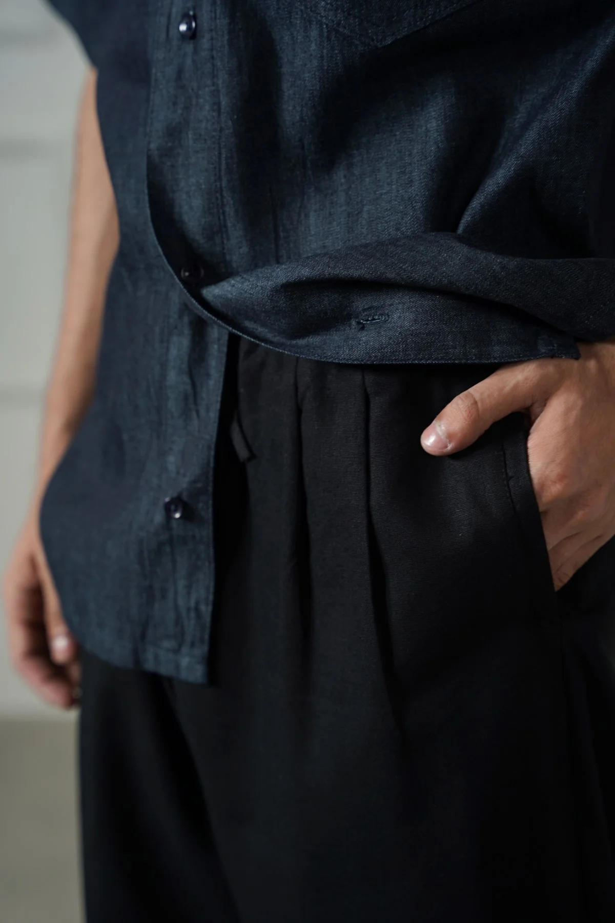 HEMP FIBER TROUSERS - Image 3