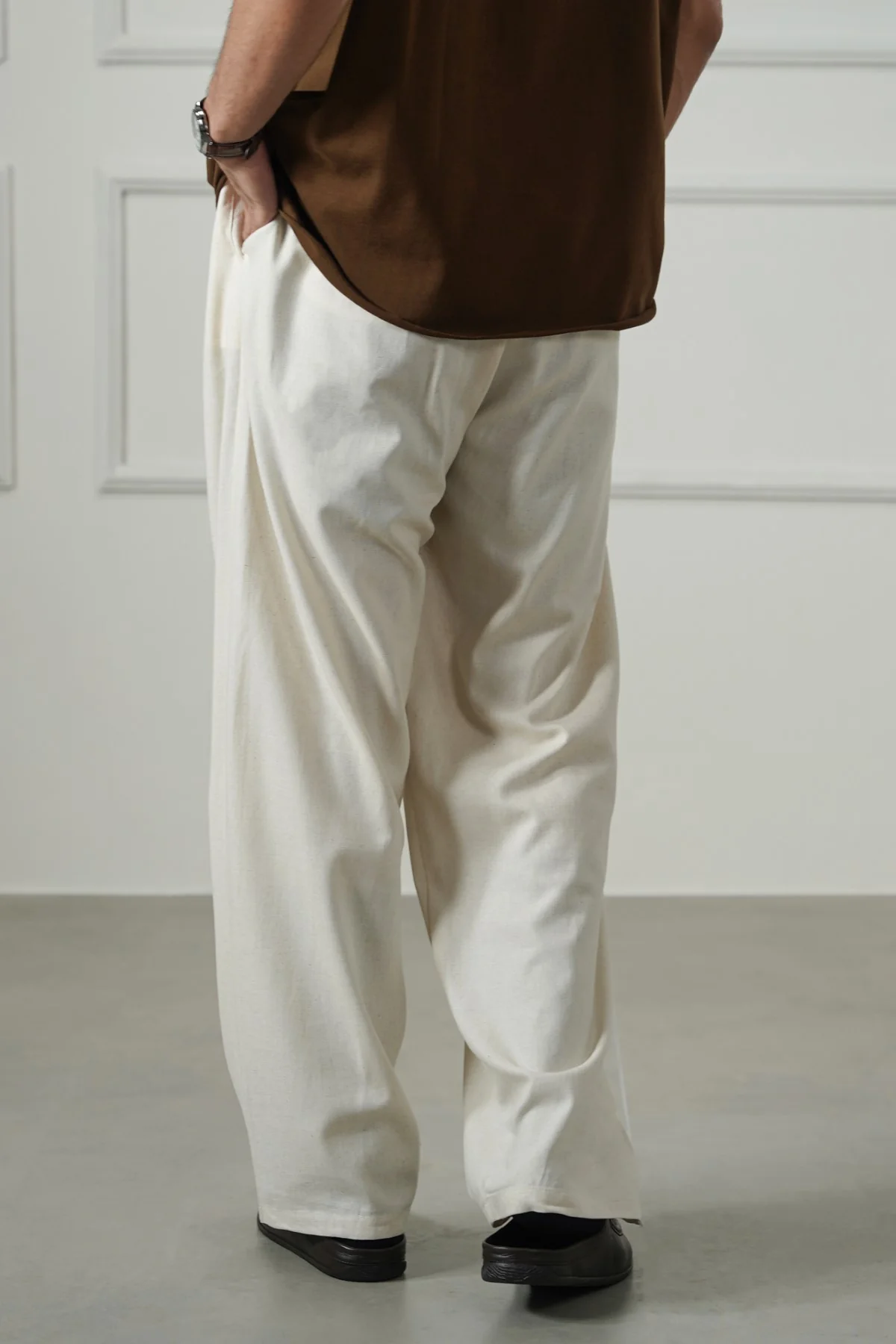 HEMP FIBER TROUSERS - Image 4