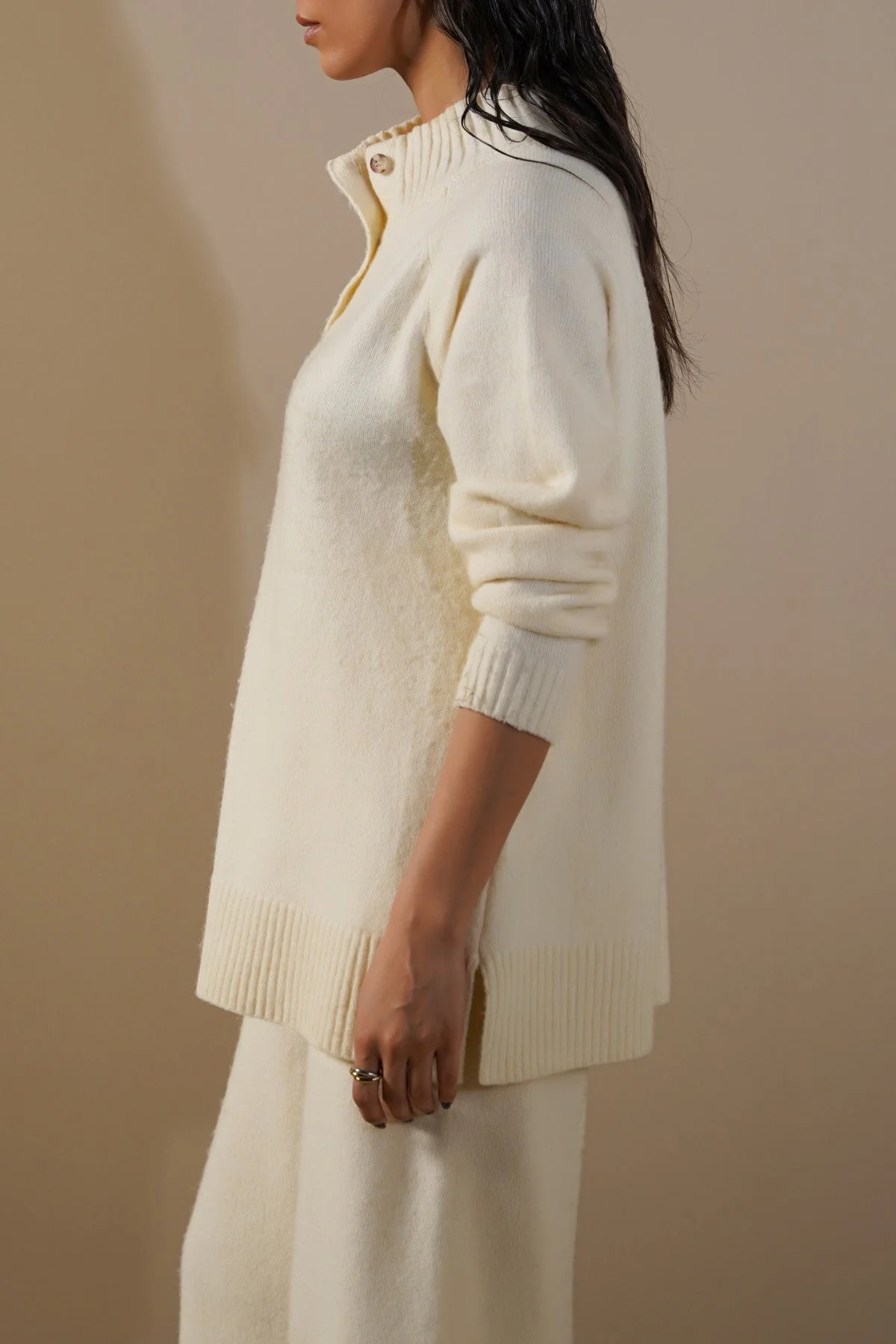 HENLEY RIBBED PULLOVER - Image 6