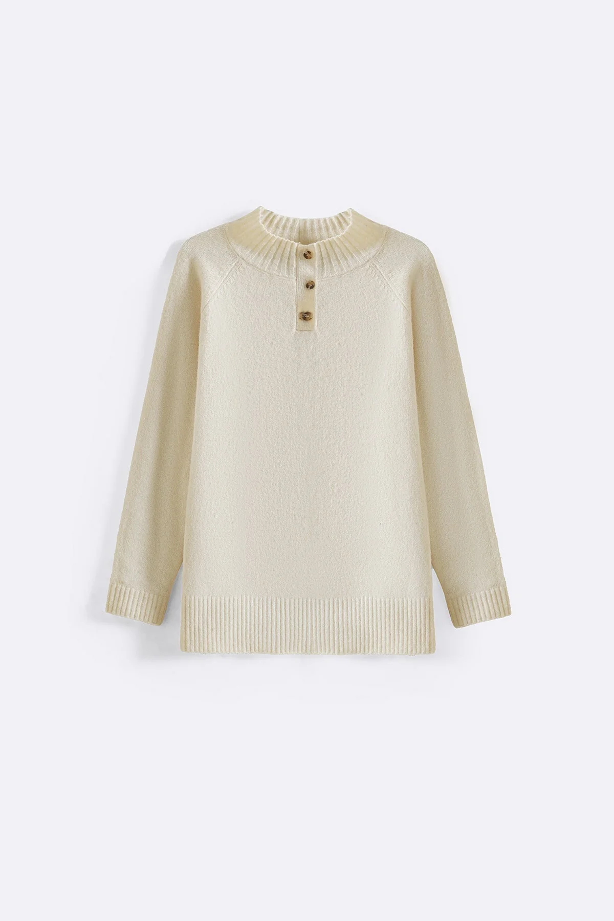 HENLEY RIBBED PULLOVER - Image 7
