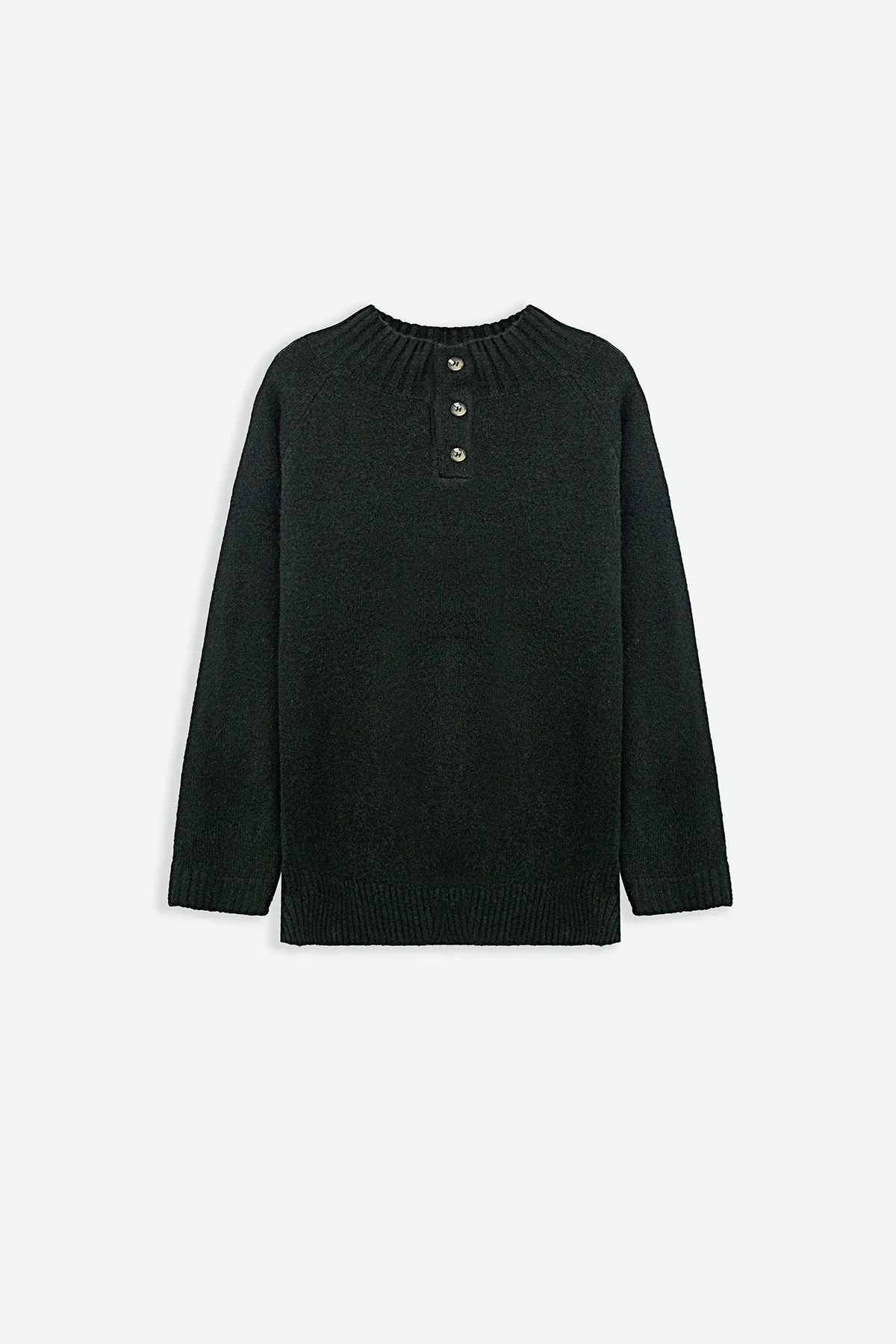 HENLEY RIBBED PULLOVER - Image 4