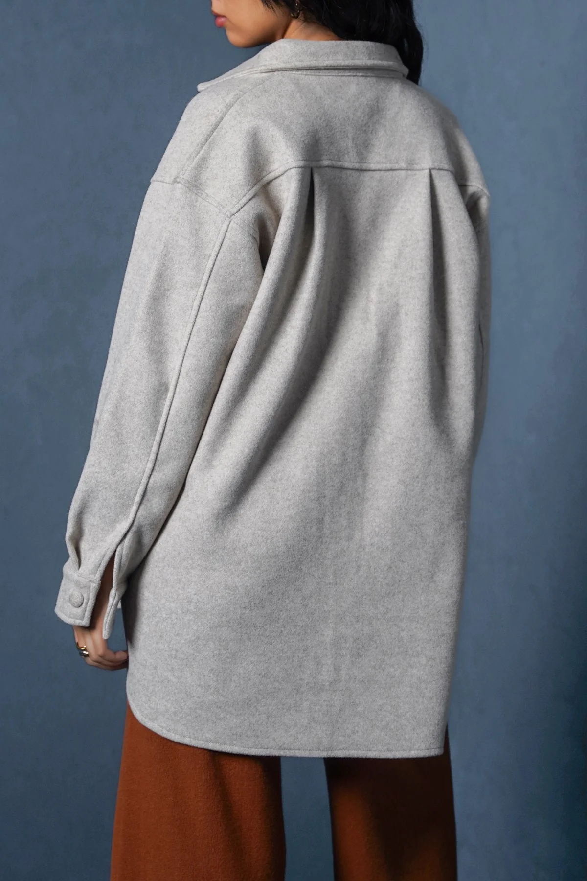 HIGH HEM SHACKET - Image 4