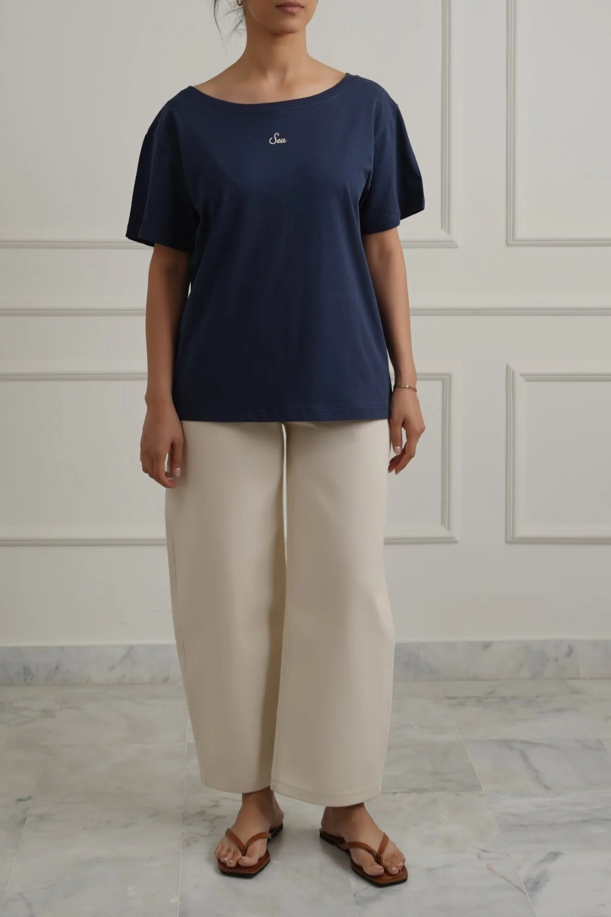 HIGH WAIST COCOON JEANS - Image 3