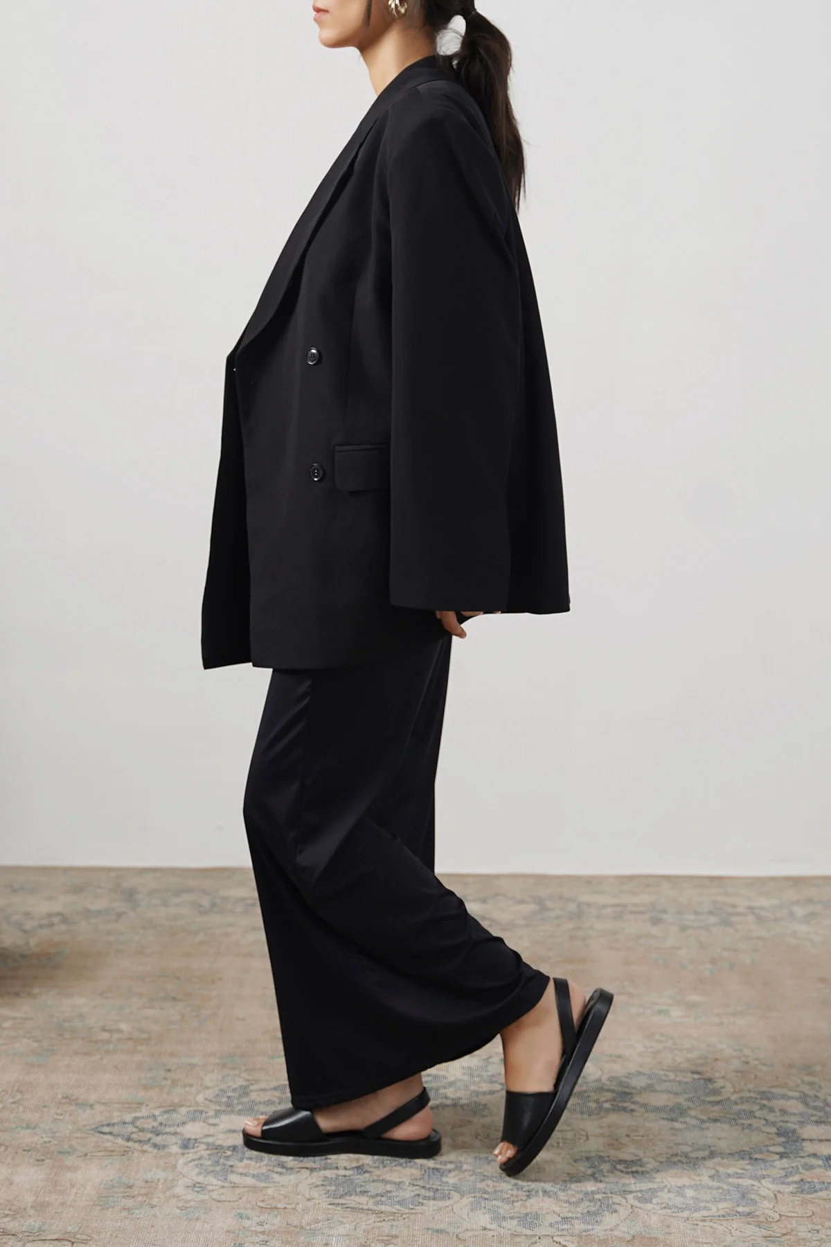 HIGH-WAISTED LONG SKIRT - Image 3