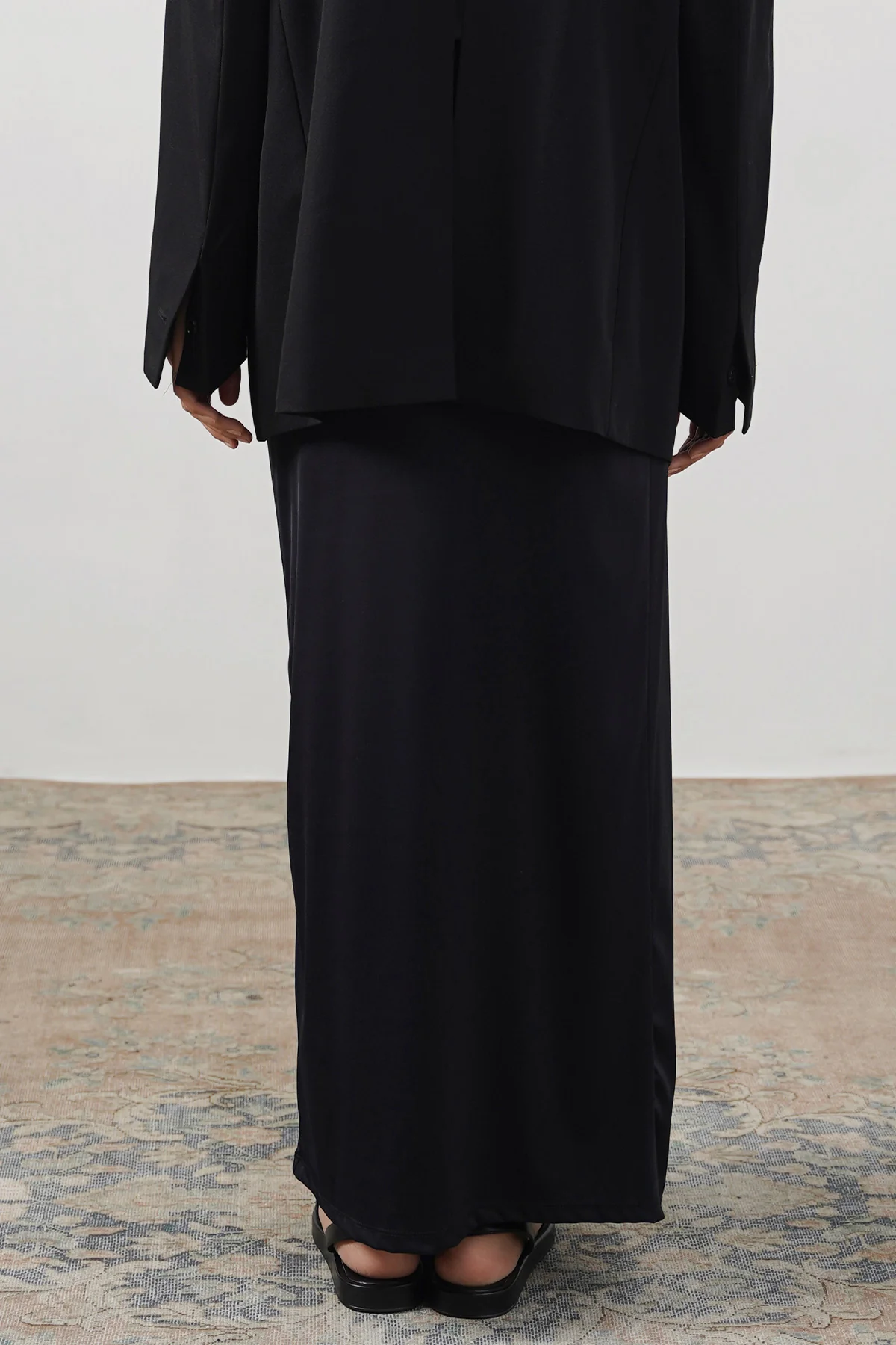 HIGH-WAISTED LONG SKIRT - Image 5