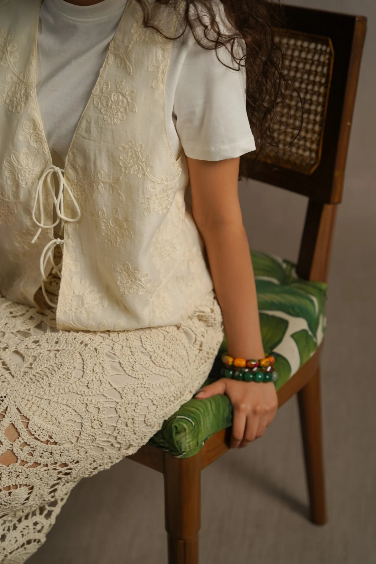 IVORY ARTISAN VEST