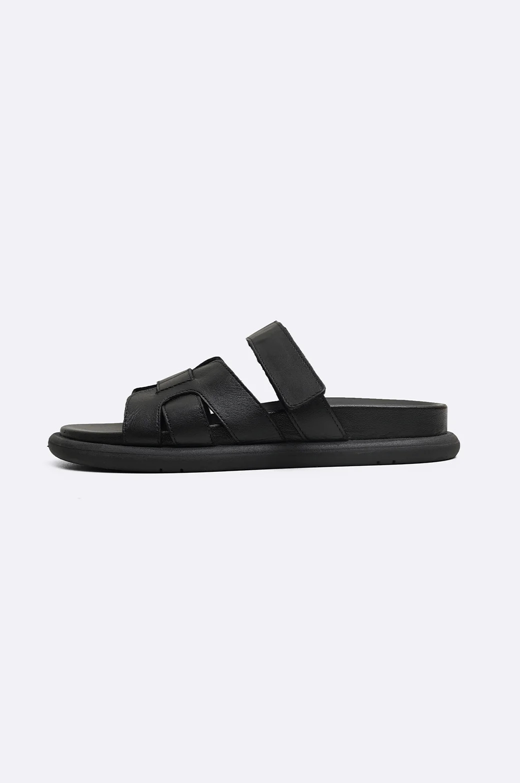IZZY LEATHER SLIDES - Image 2