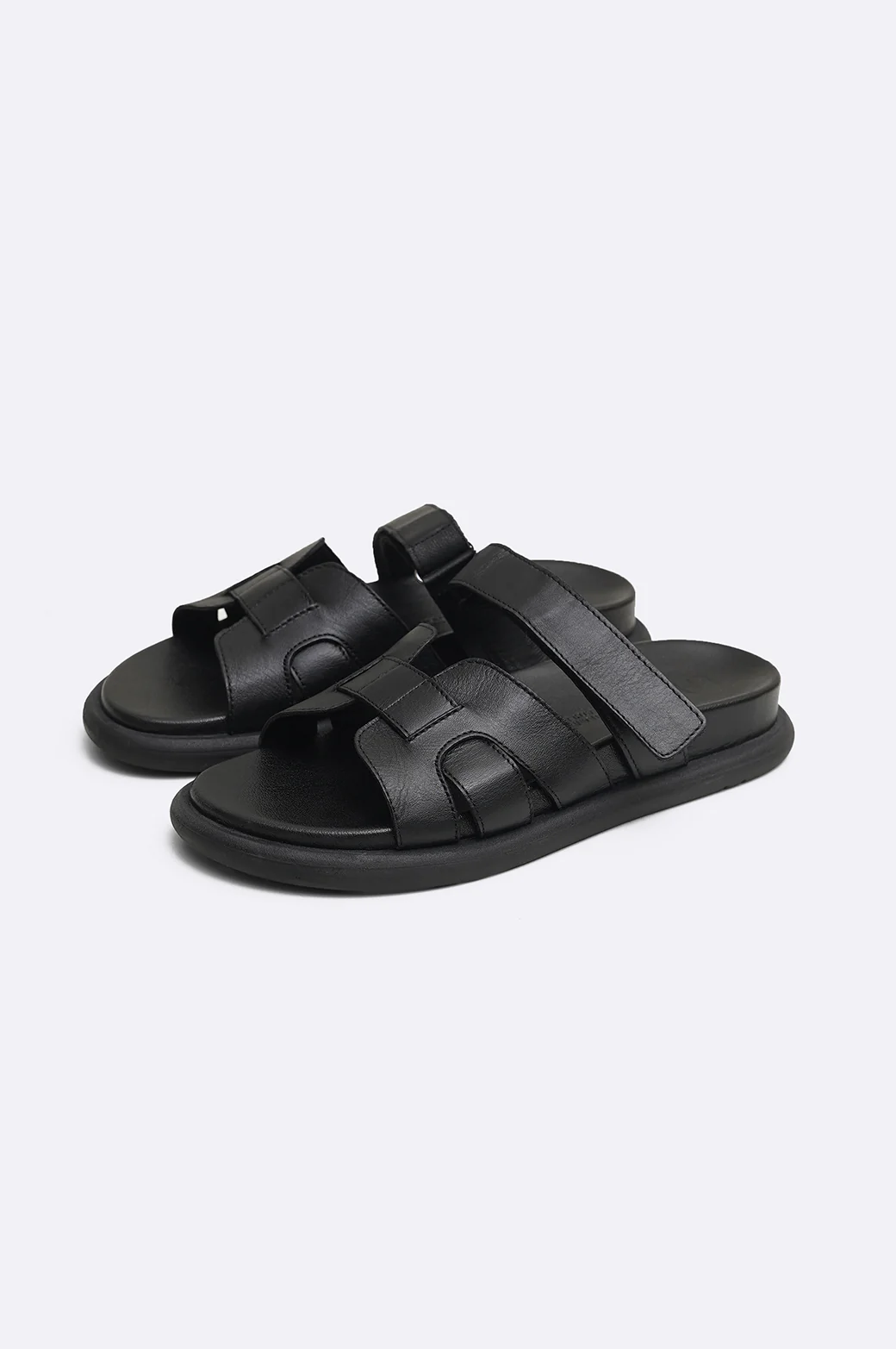 IZZY LEATHER SLIDES - Image 4