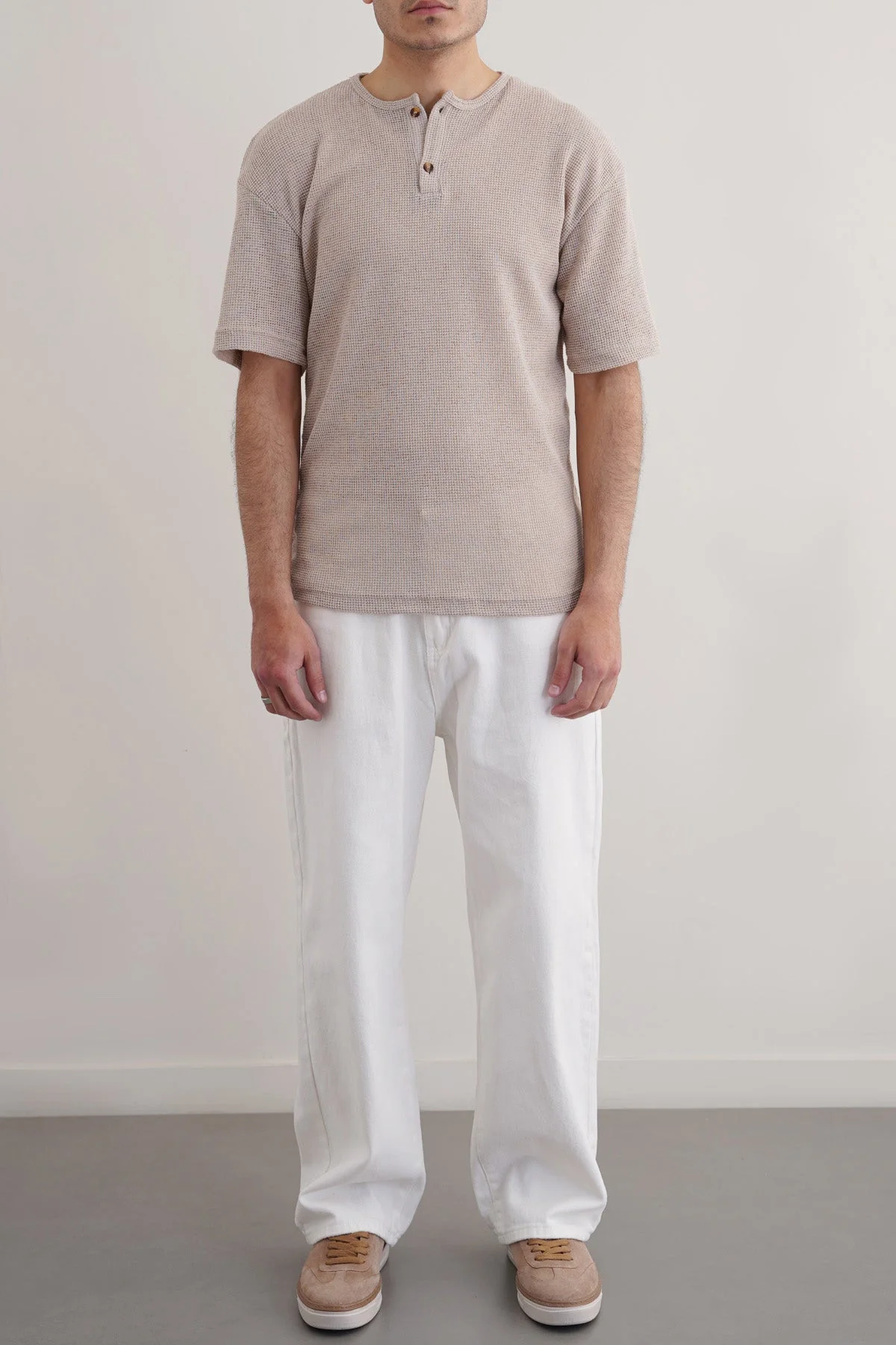 JACQUARD HENLEY - Image 3