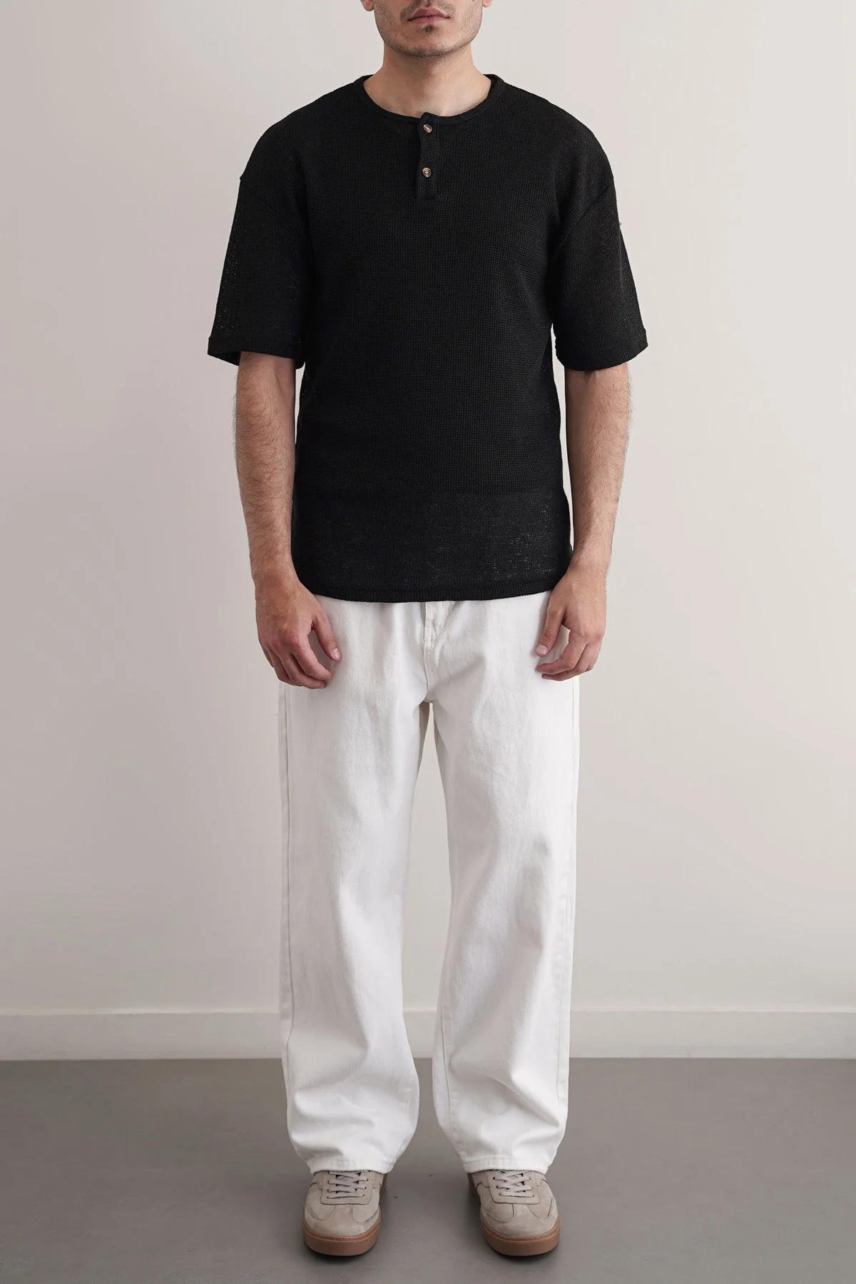 JACQUARD HENLEY - Image 4